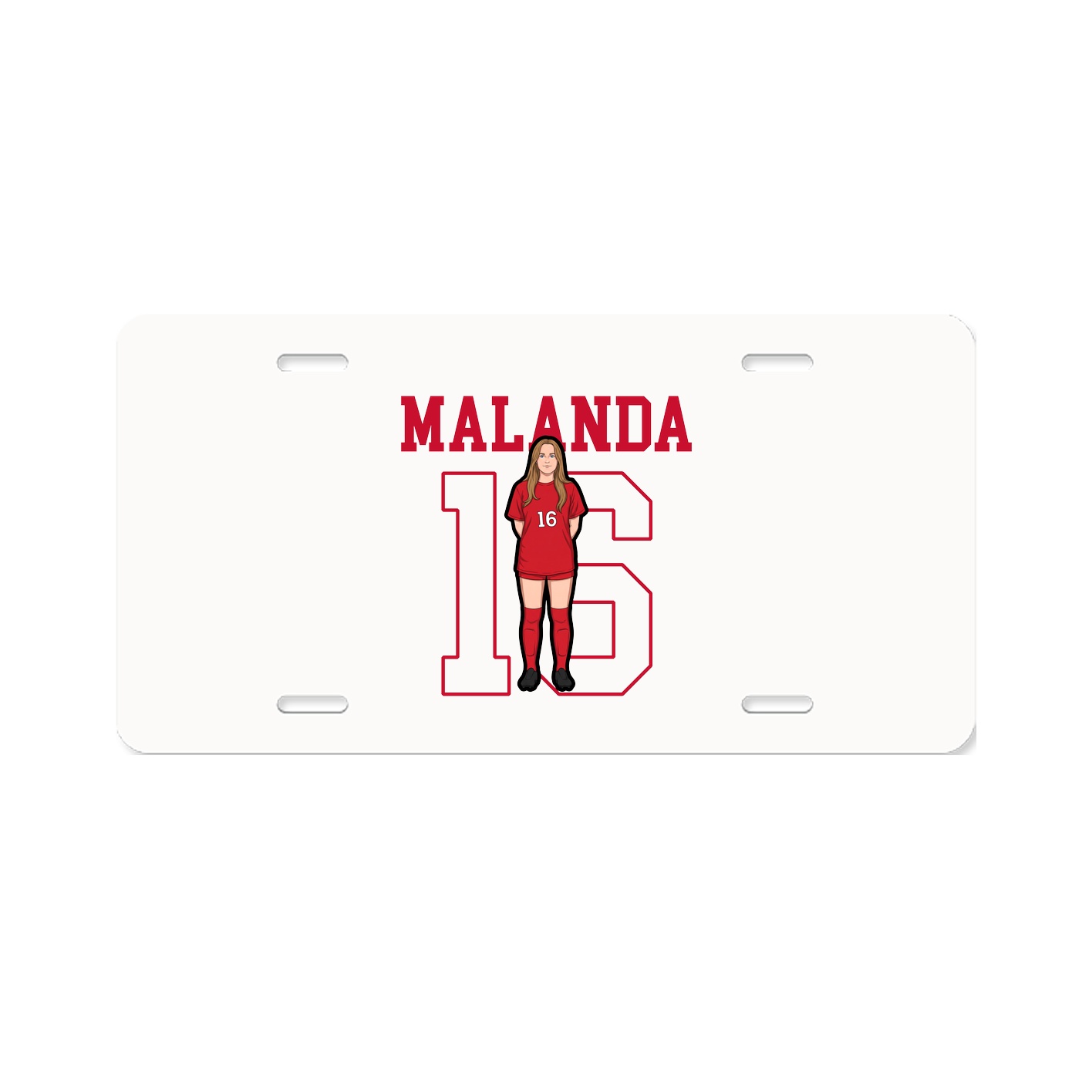 License Plate — Shirsey in Classic