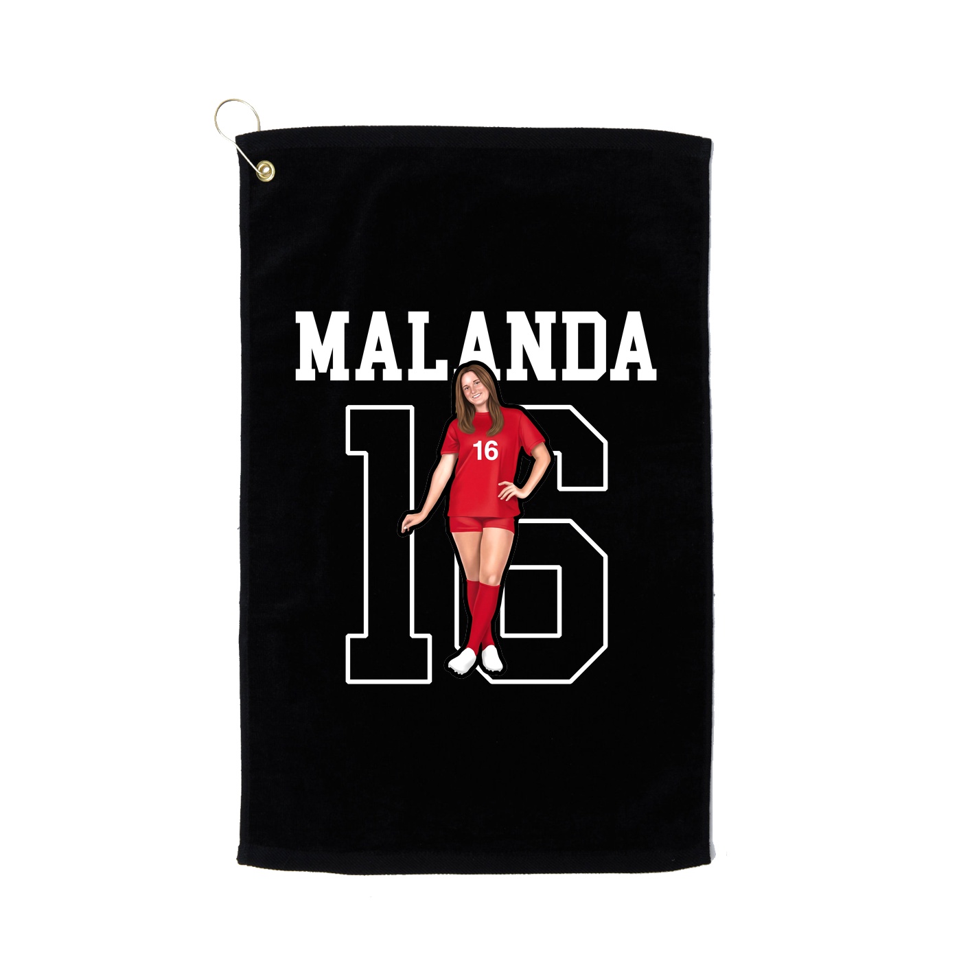 Terry Velour Golf Towel