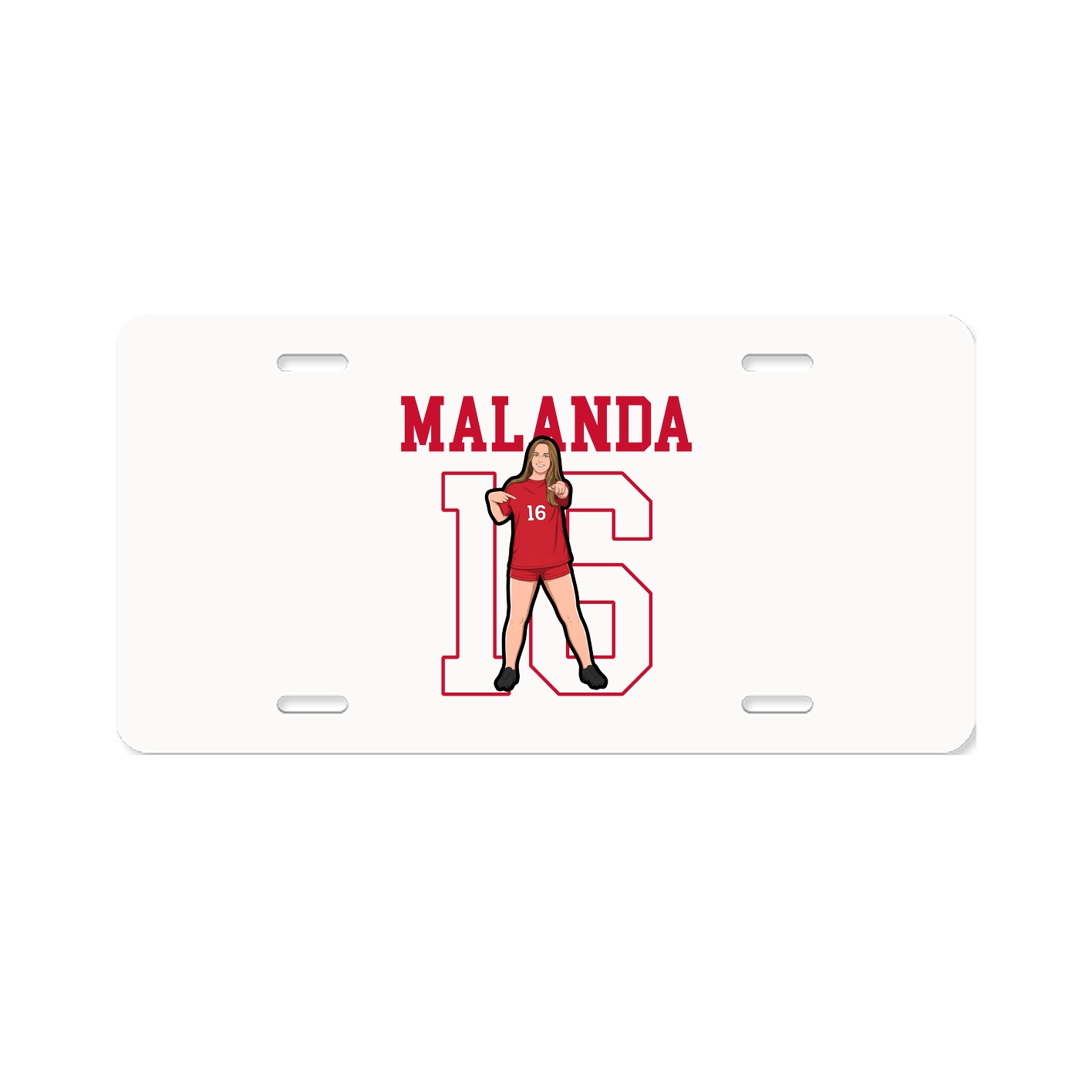 License Plate — Shirsey in Classic