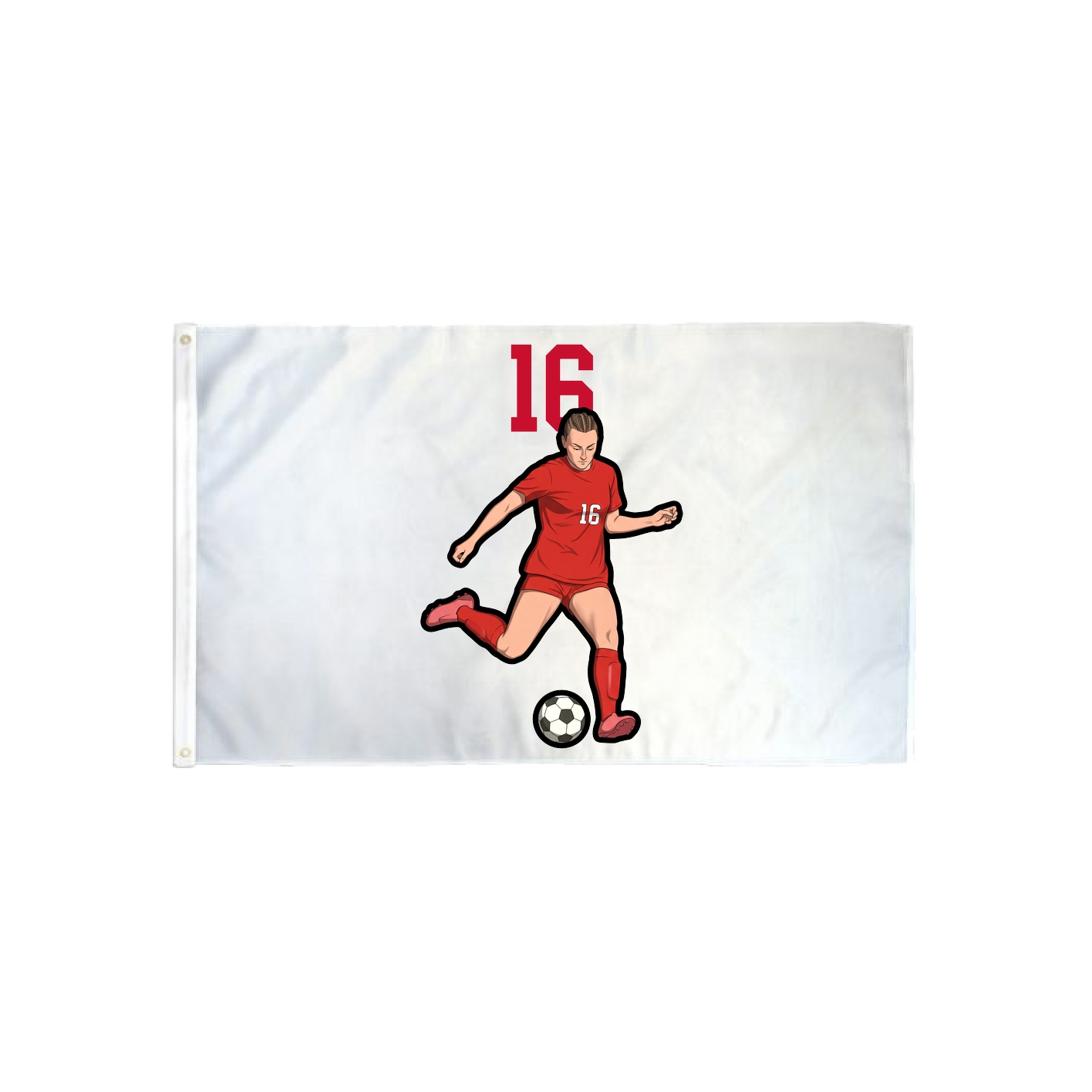 3x5 Flag — Number Top in Classic