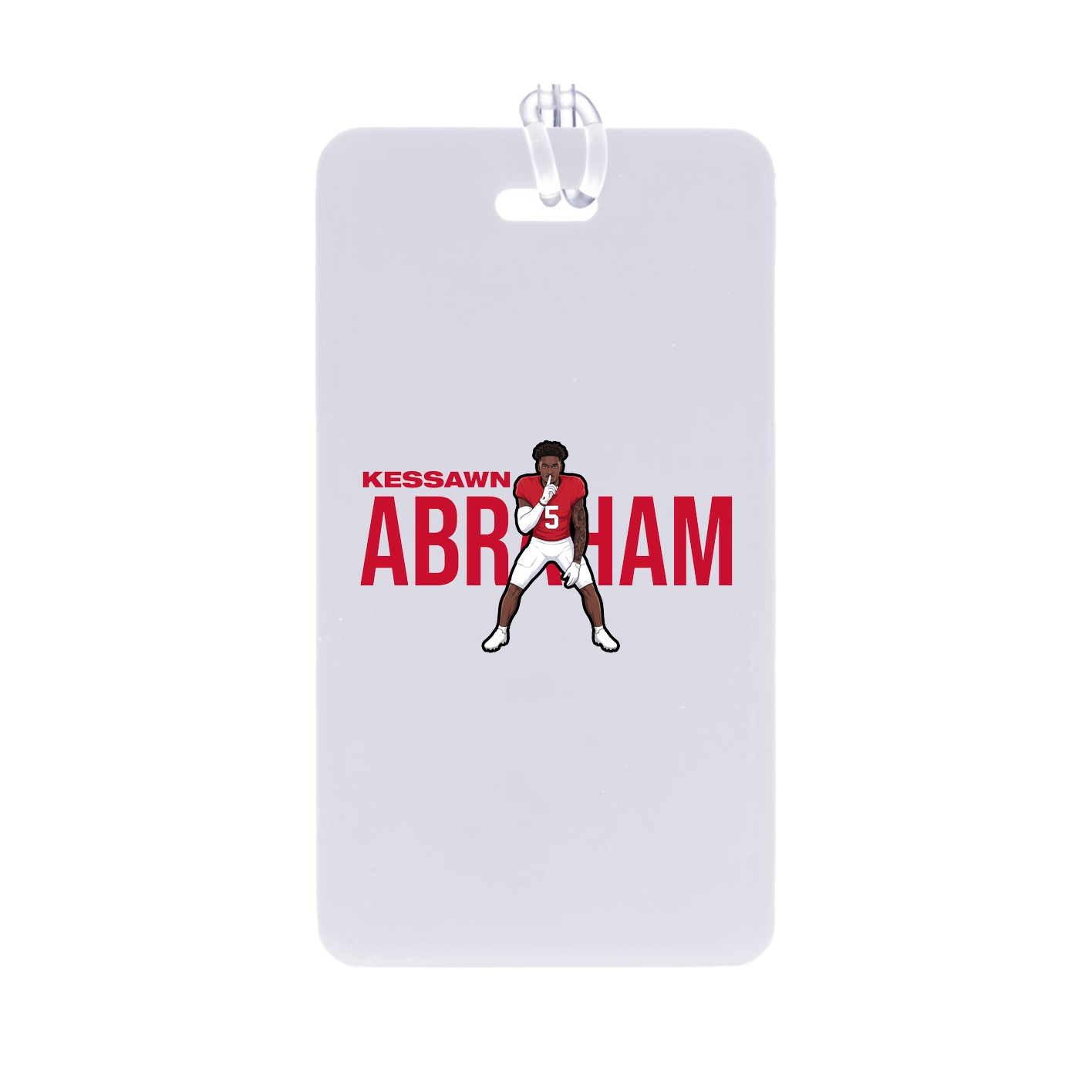 Bag Tag — Player Name in Classic