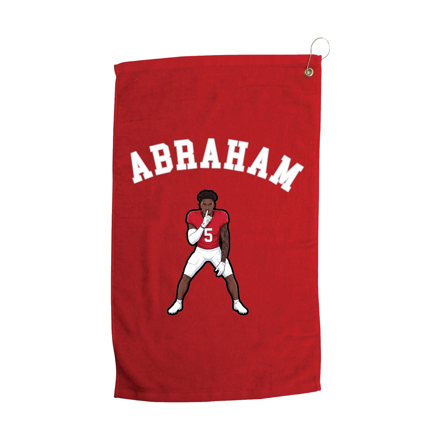 Golf Towel — Shirsey Arch in Red