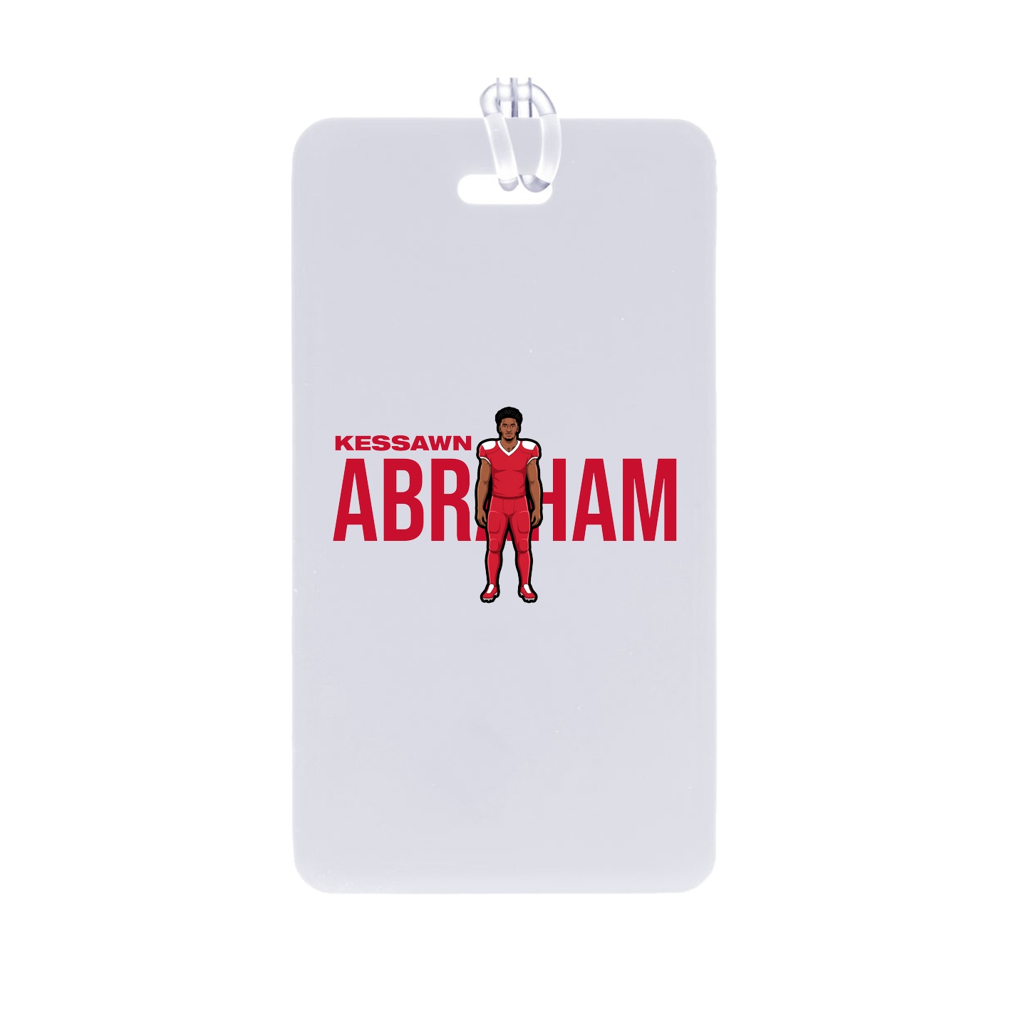 Bag Tag — Player Name in Classic