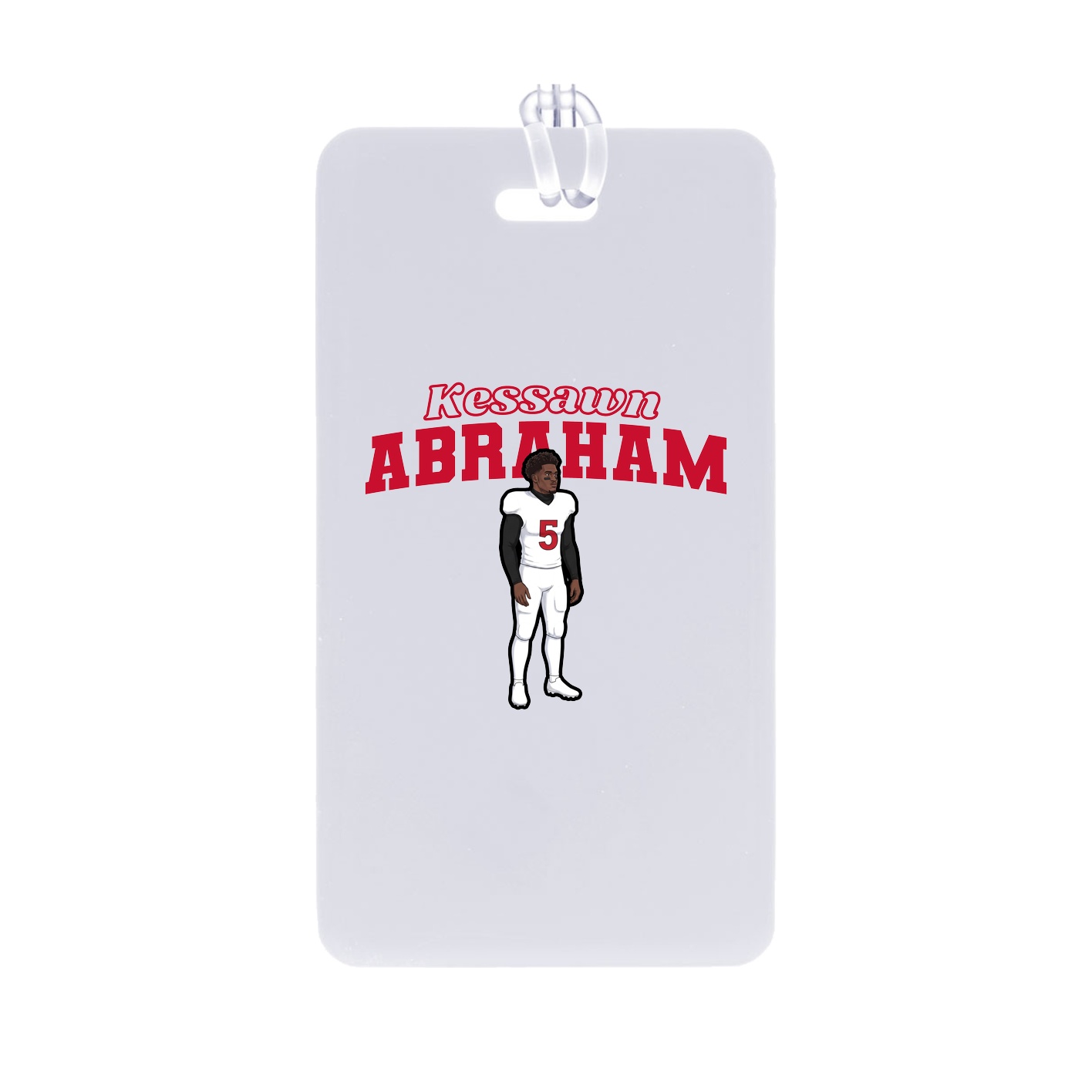 Bag Tag — Name Arch in Classic
