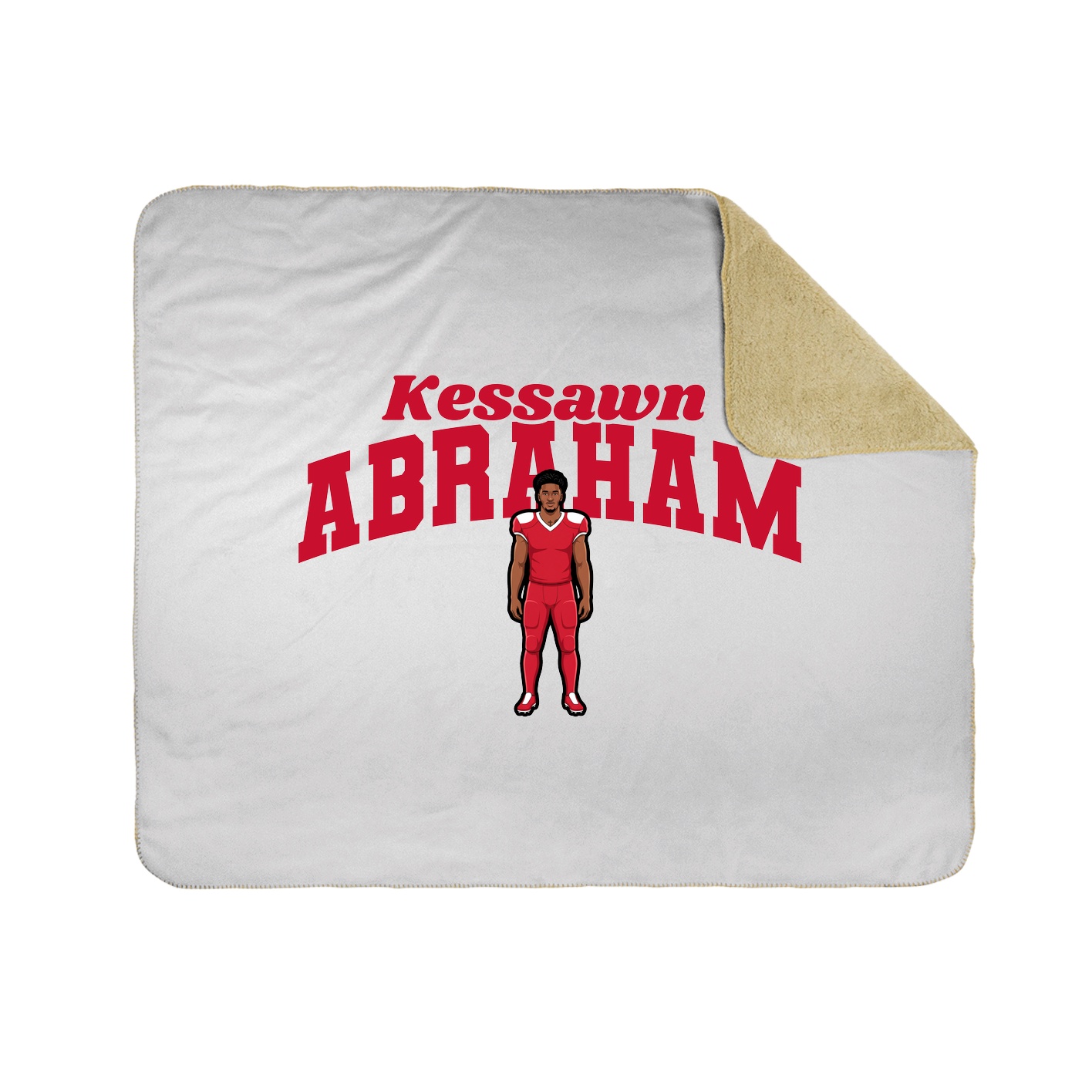 Throw Blanket — Signature Arch in White