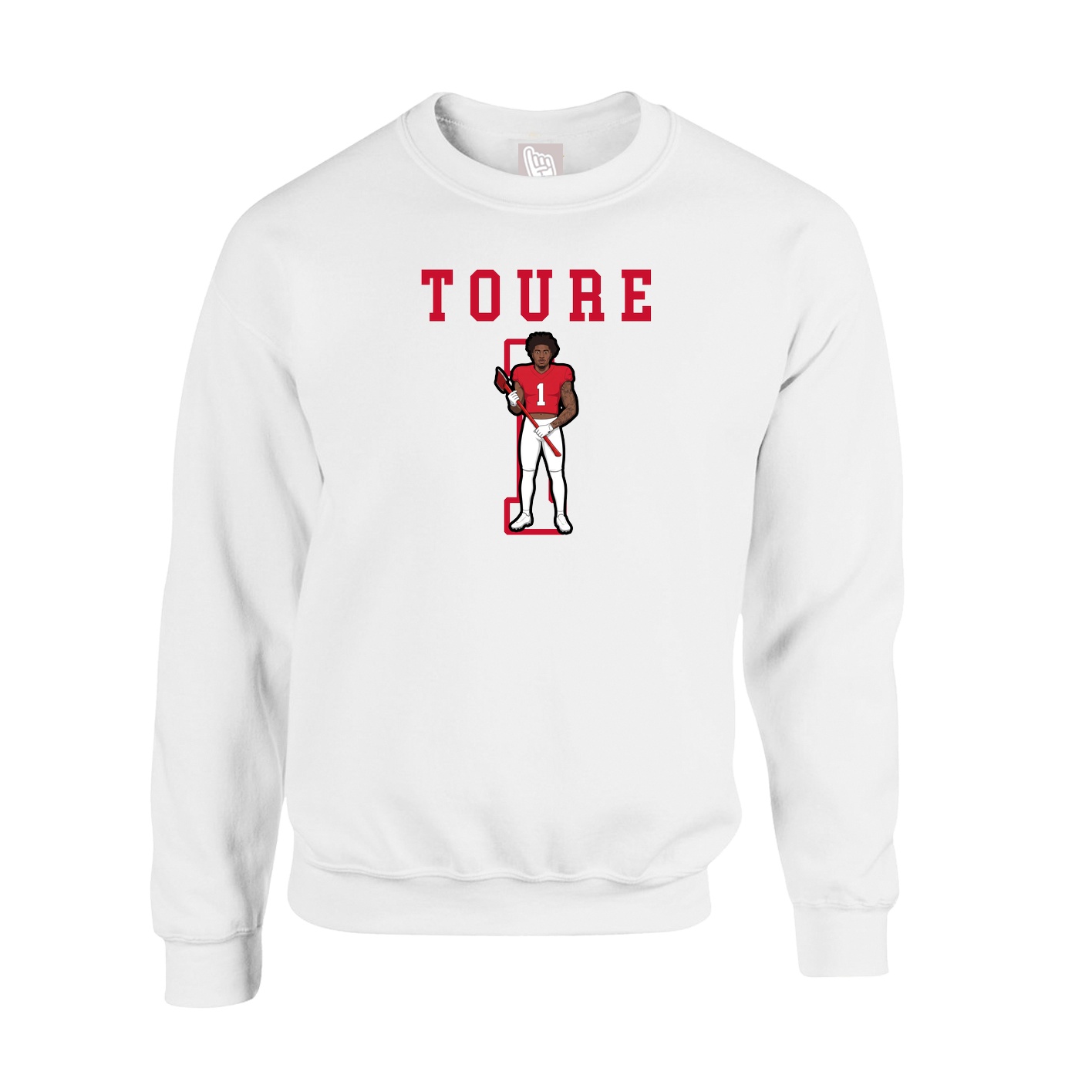Fleece Crew — Shirsey in White
