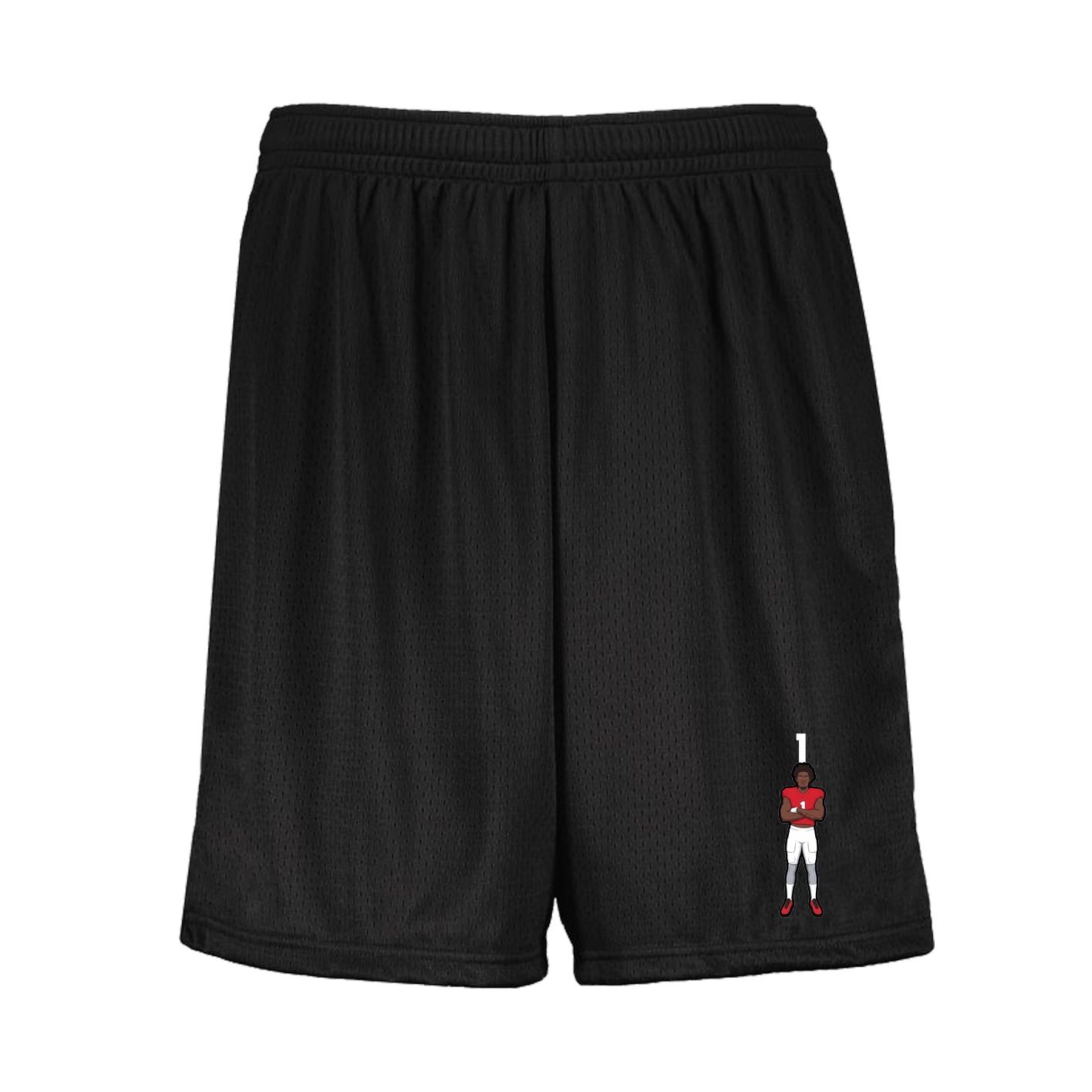 Shorts — Number Top in Black