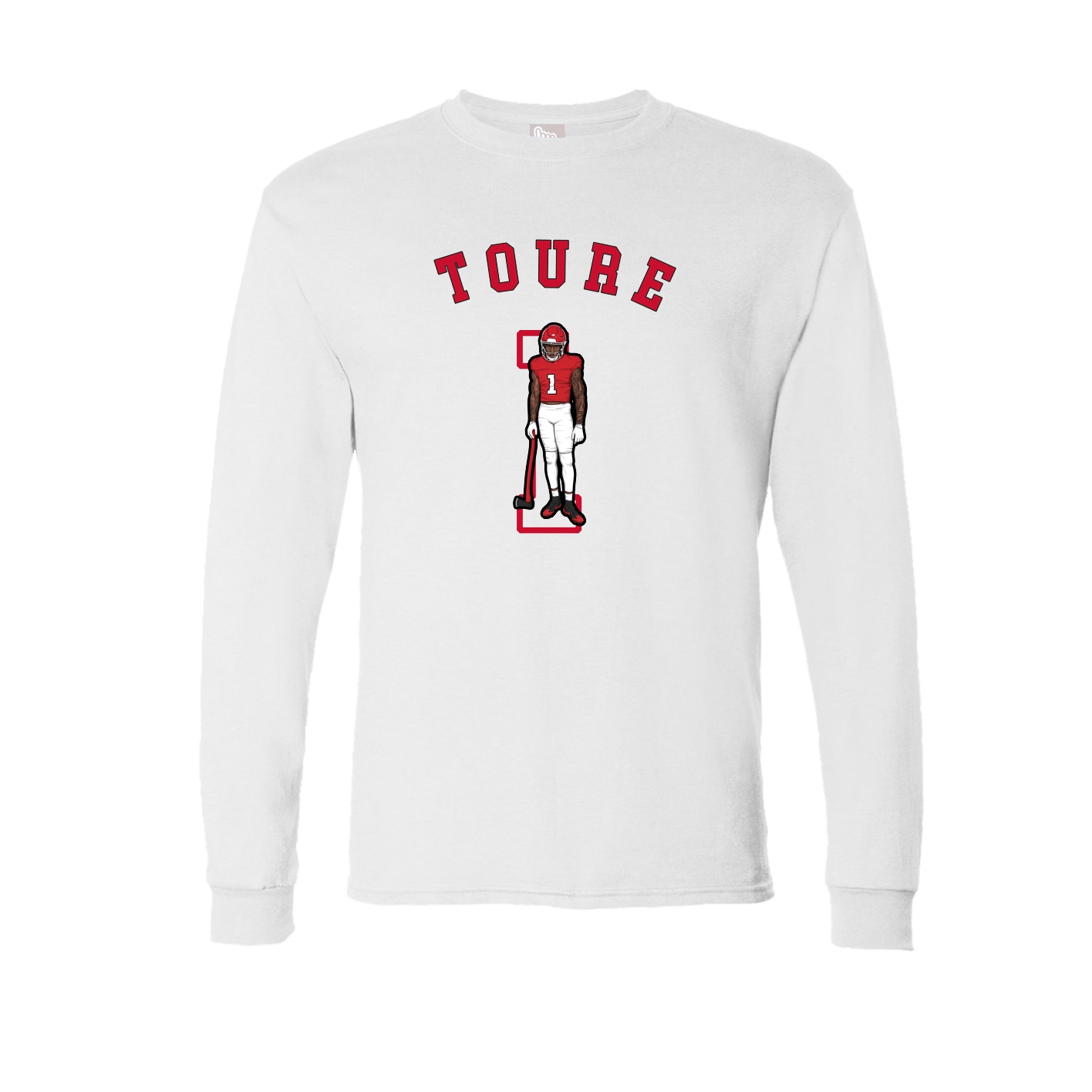 Long Sleeve Tee — Shirsey Arch in White