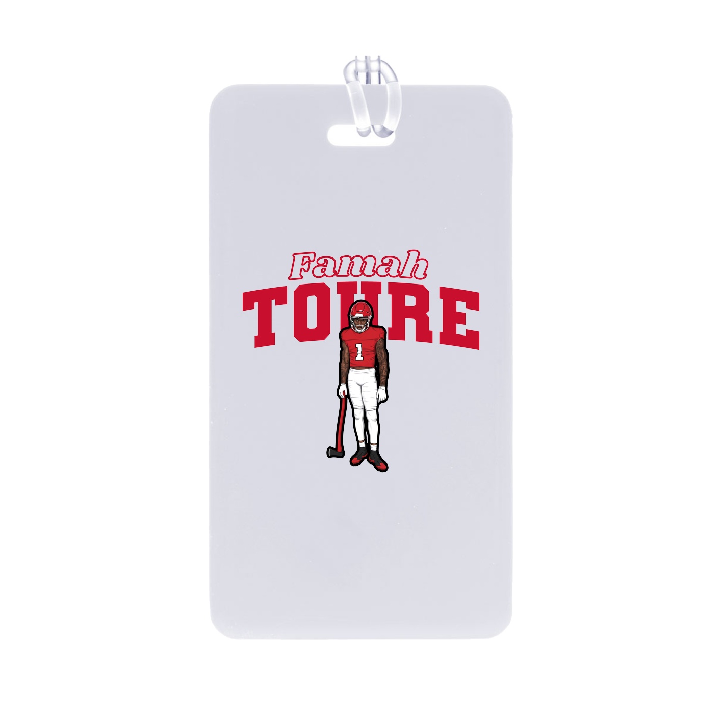 Bag Tag — Name Arch in Classic