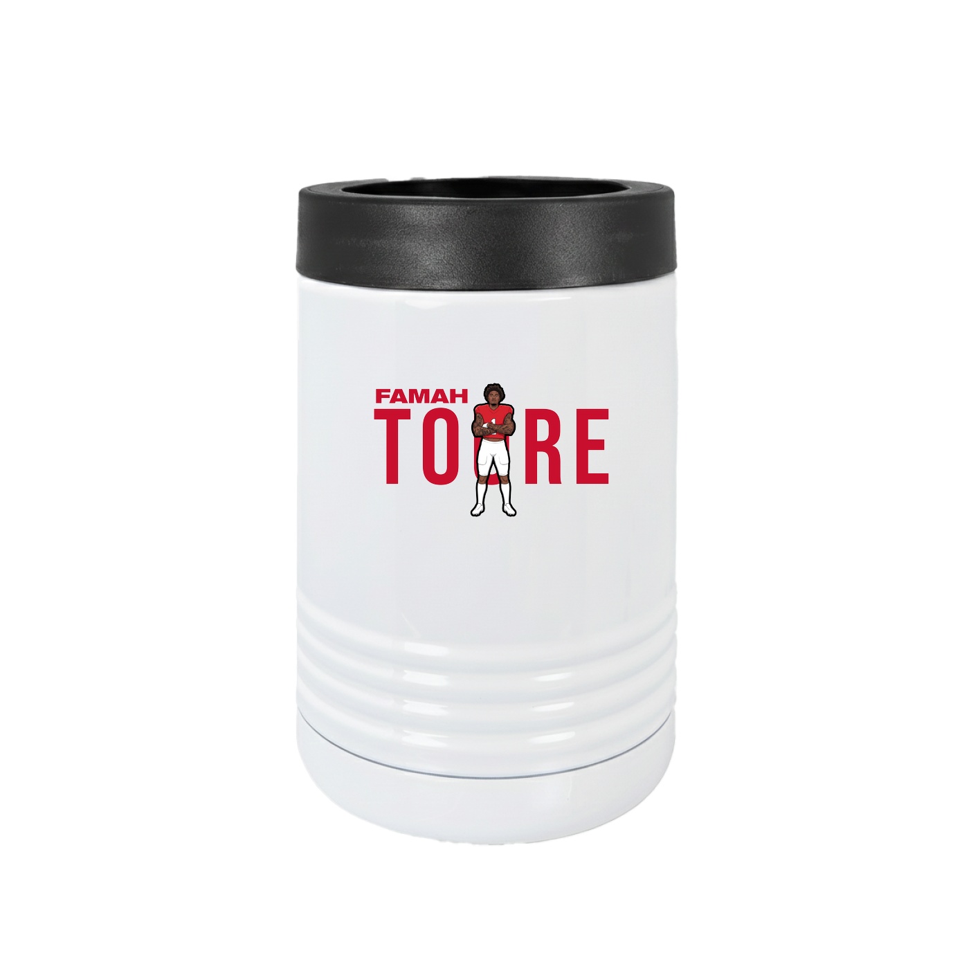 Beverage Holder — Player Name in White
