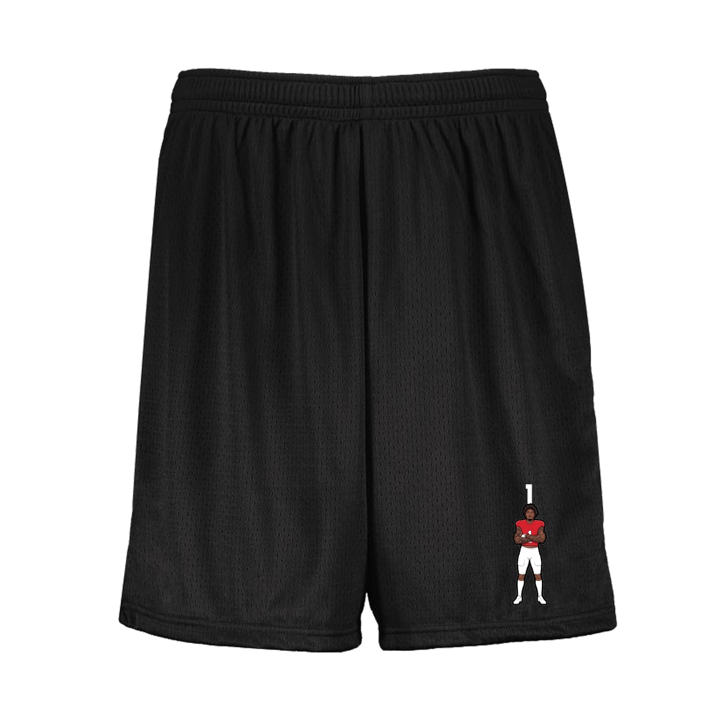 Shorts — Number Top in Black