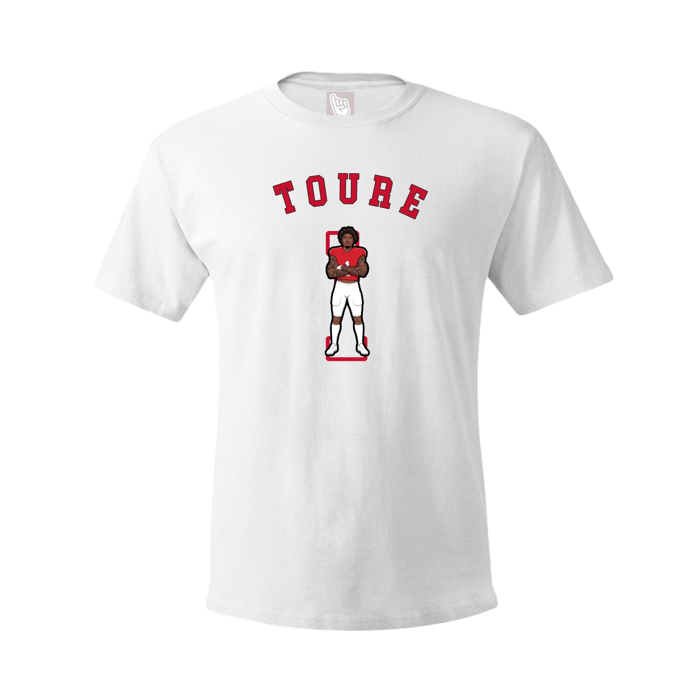 Youth Tee — Shirsey Arch in White