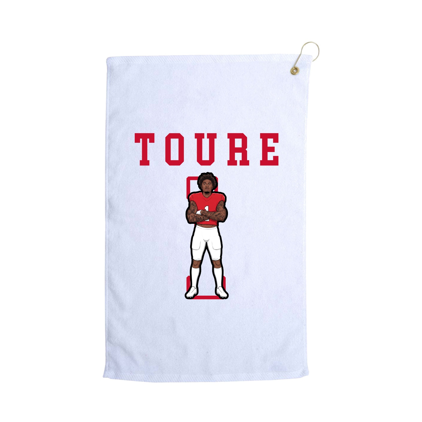 Golf Towel — Shirsey in White