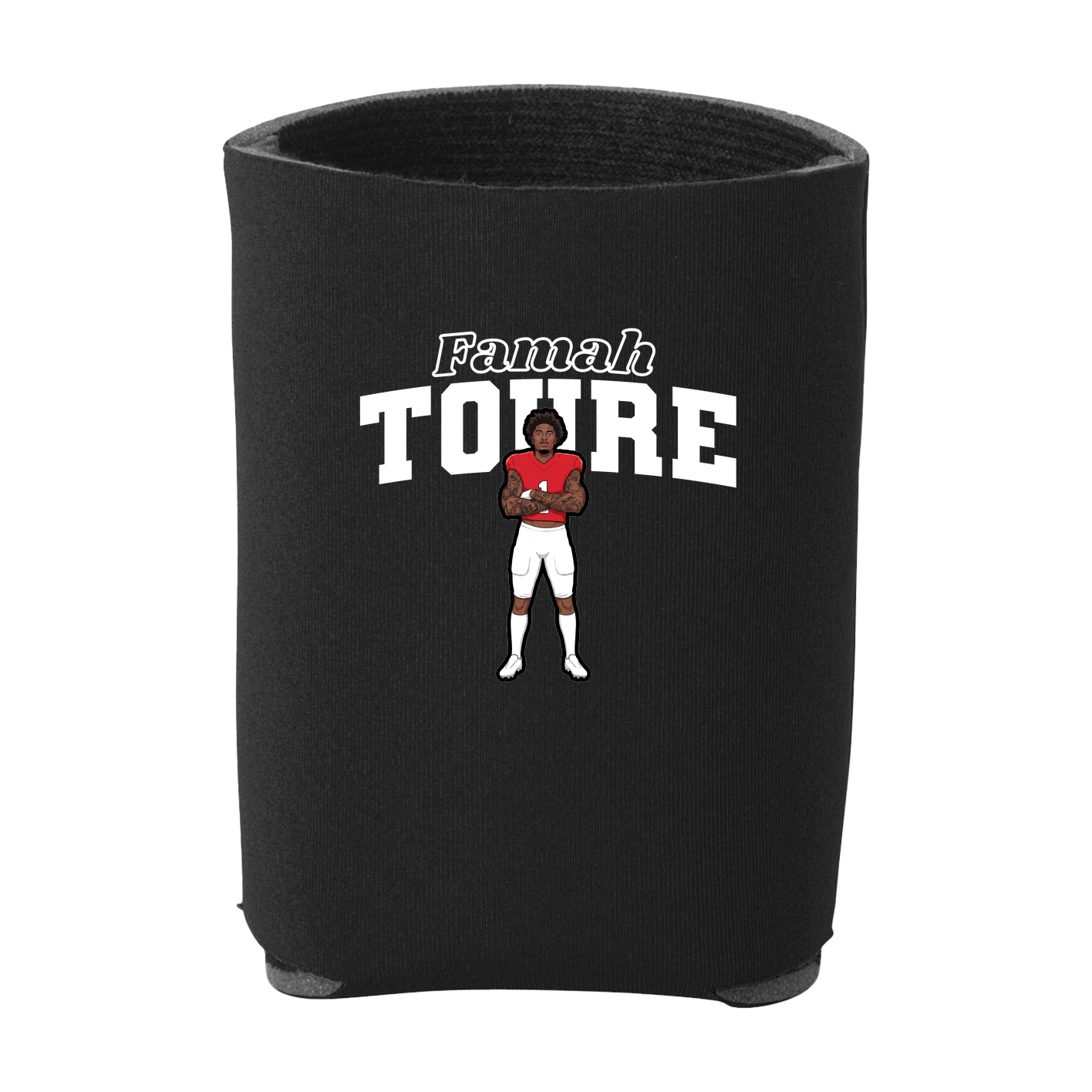 Can Holder — Name Arch in Black