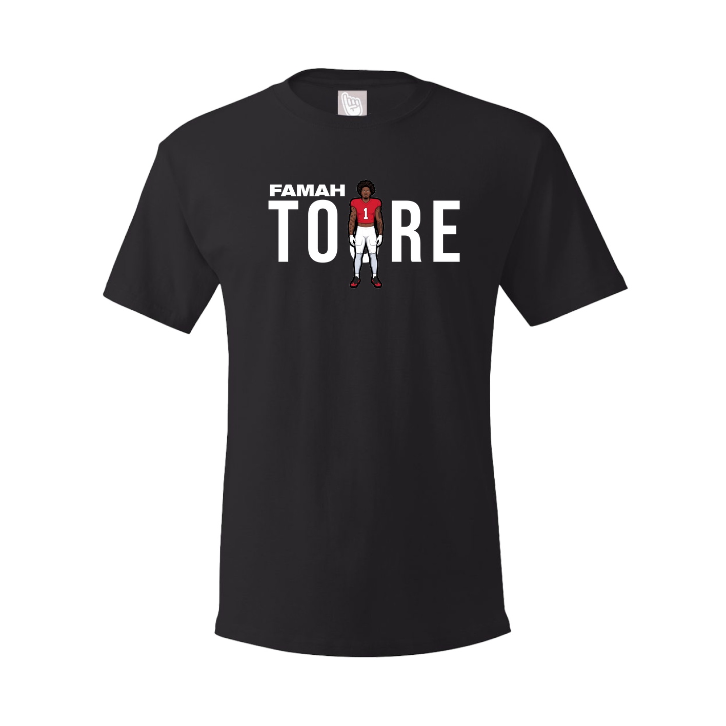 Tee — Player Name in Black