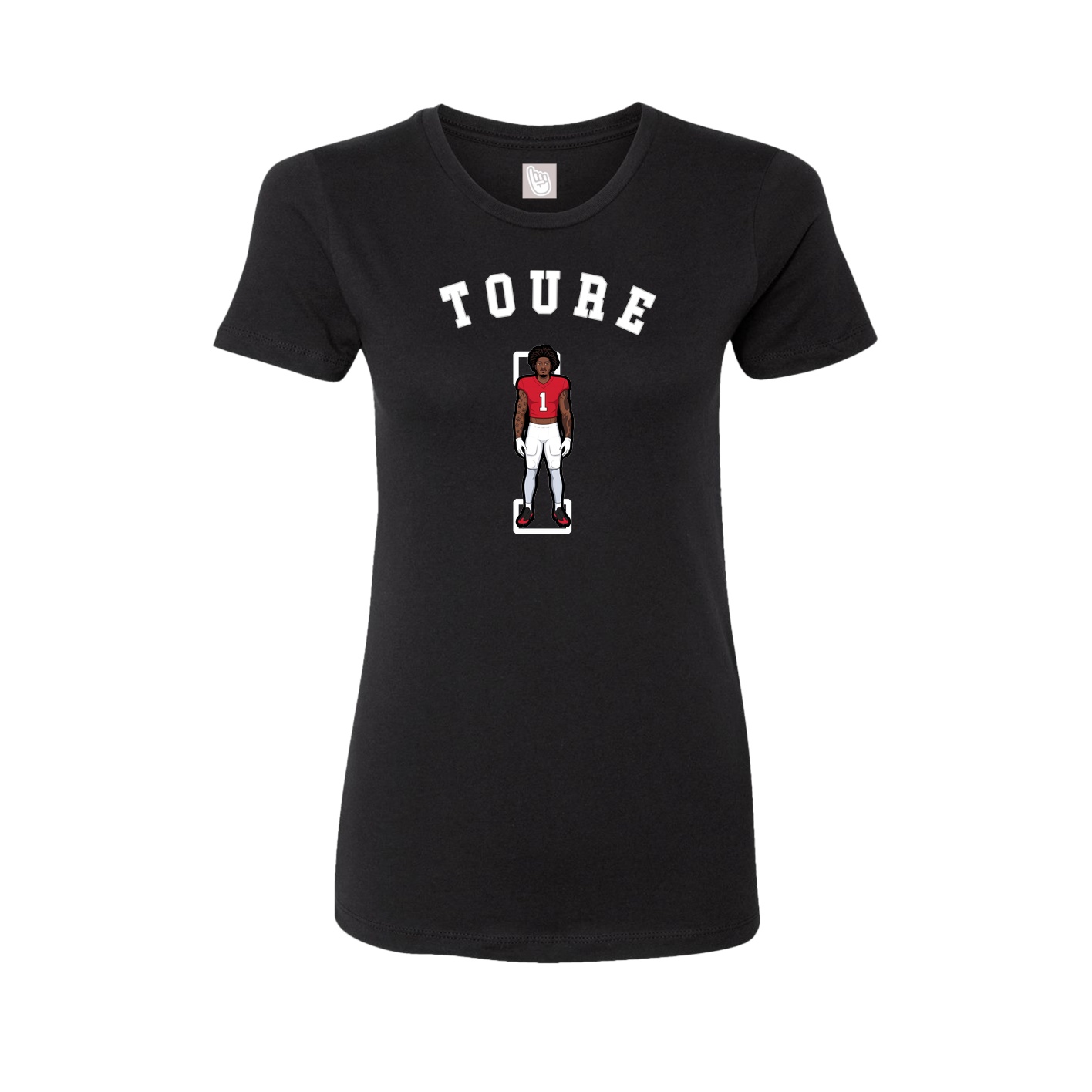 Womens Tee — Shirsey Arch in Black