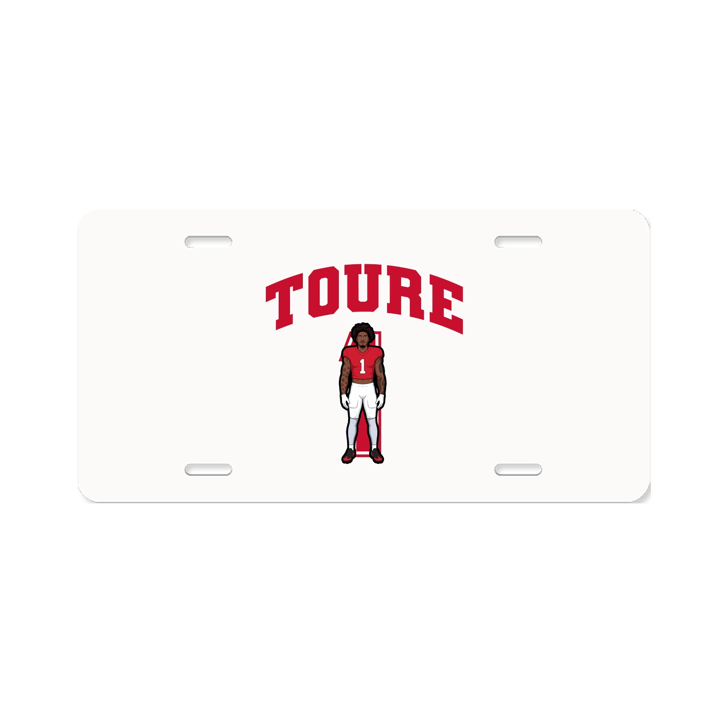 License Plate — Number in Classic
