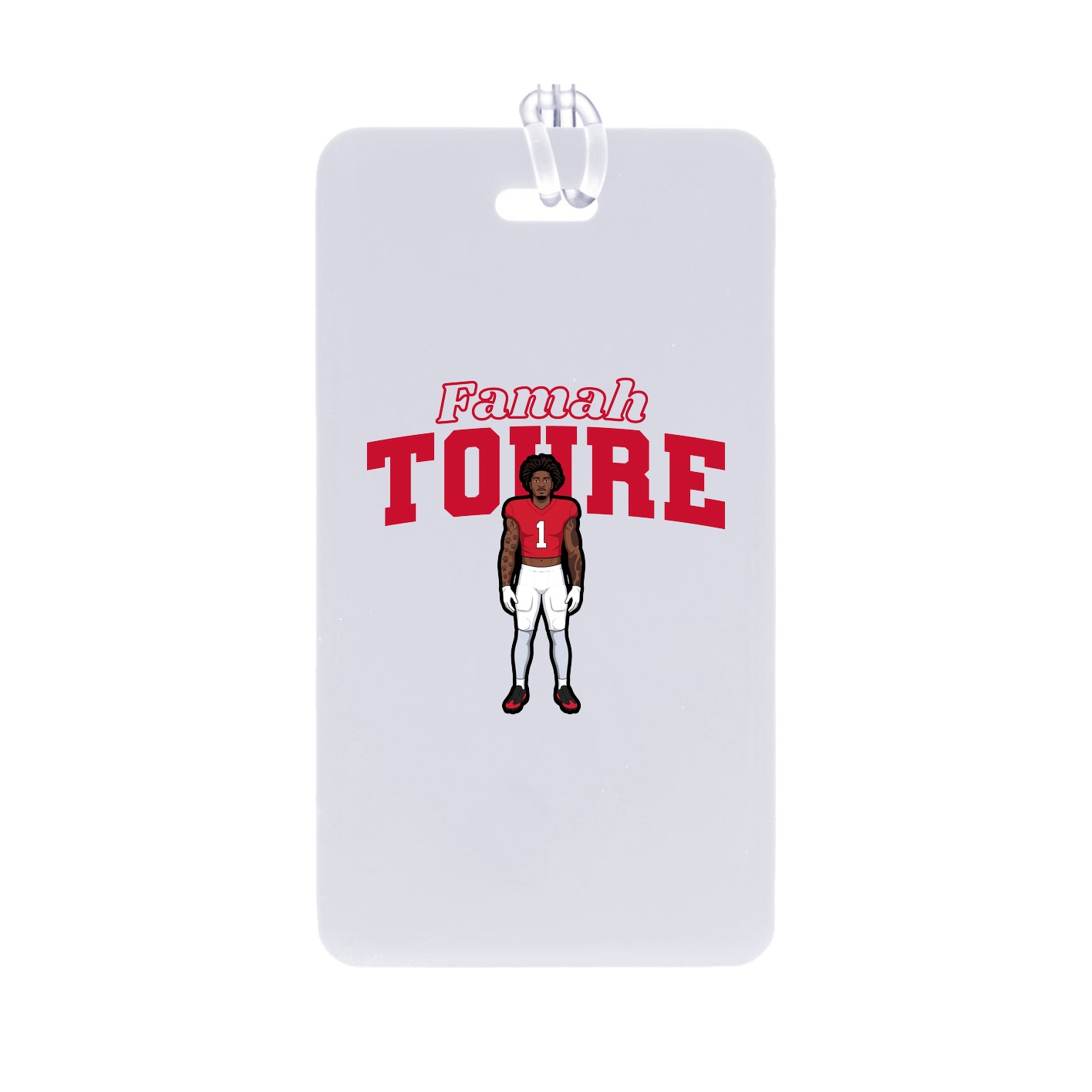 Bag Tag — Name Arch in Classic