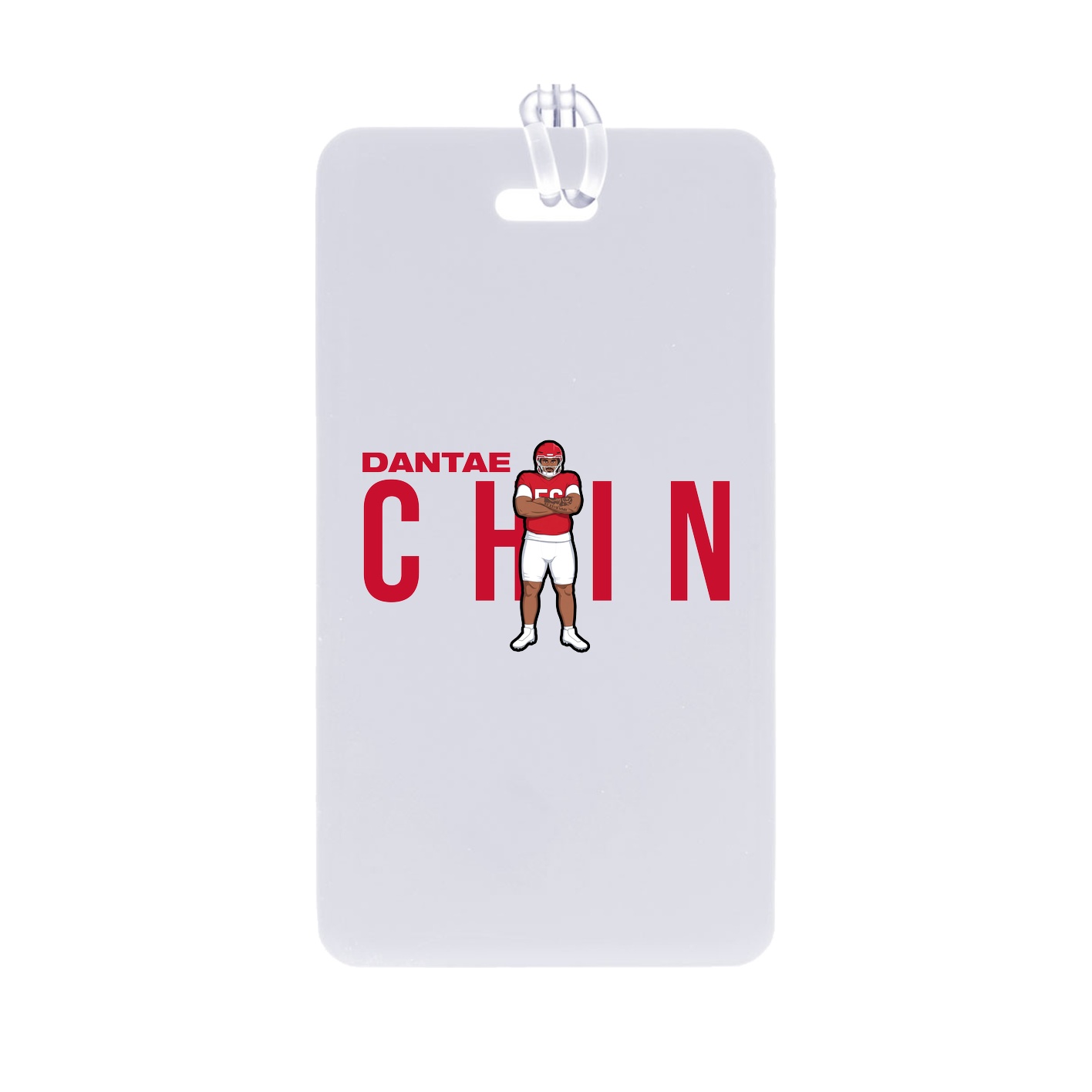 Bag Tag — Player Name in Classic