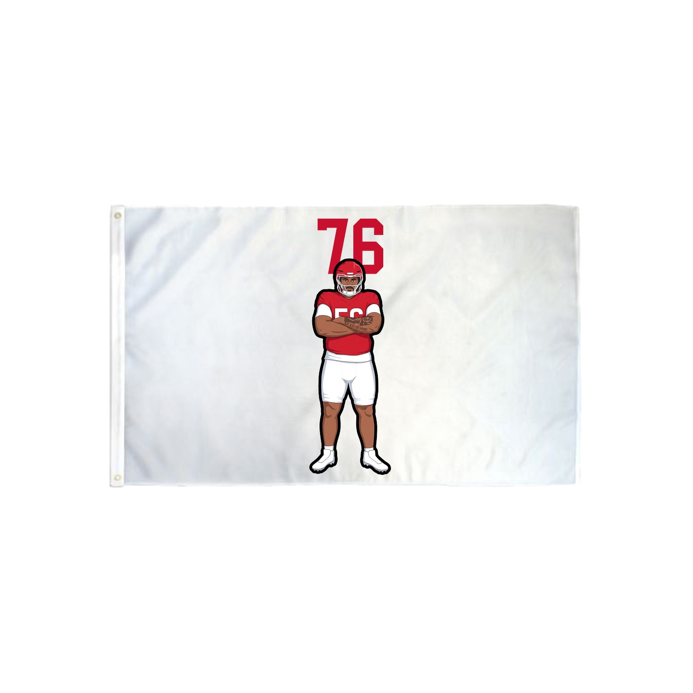 3x5 Flag — Number Top in Classic