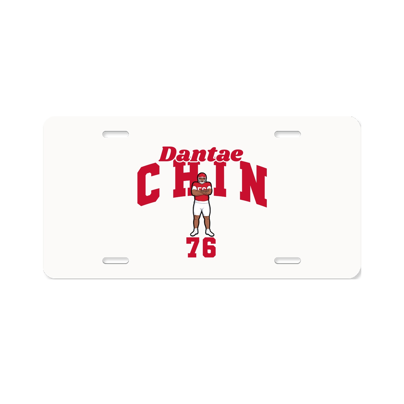 License Plate — Signature Arch in Classic