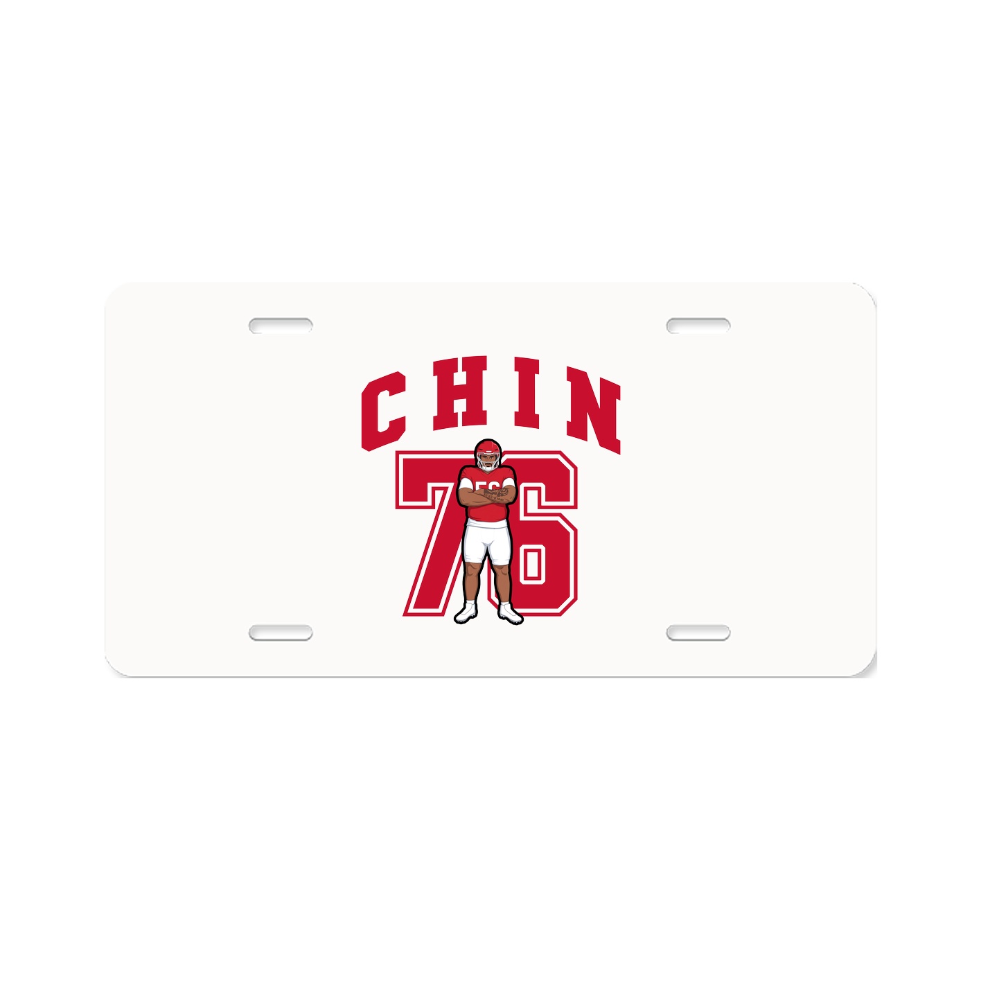 License Plate — Number in Classic