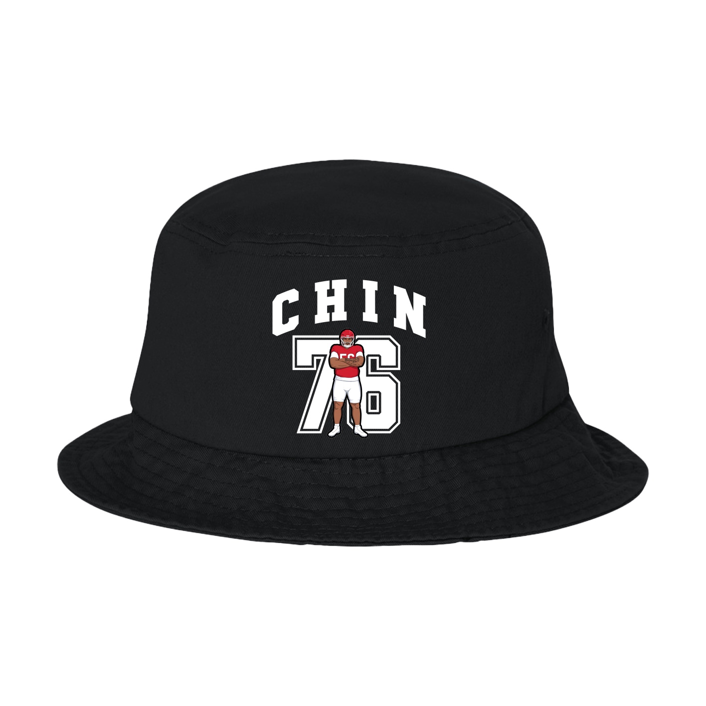 Bucket Cap — Number in Black