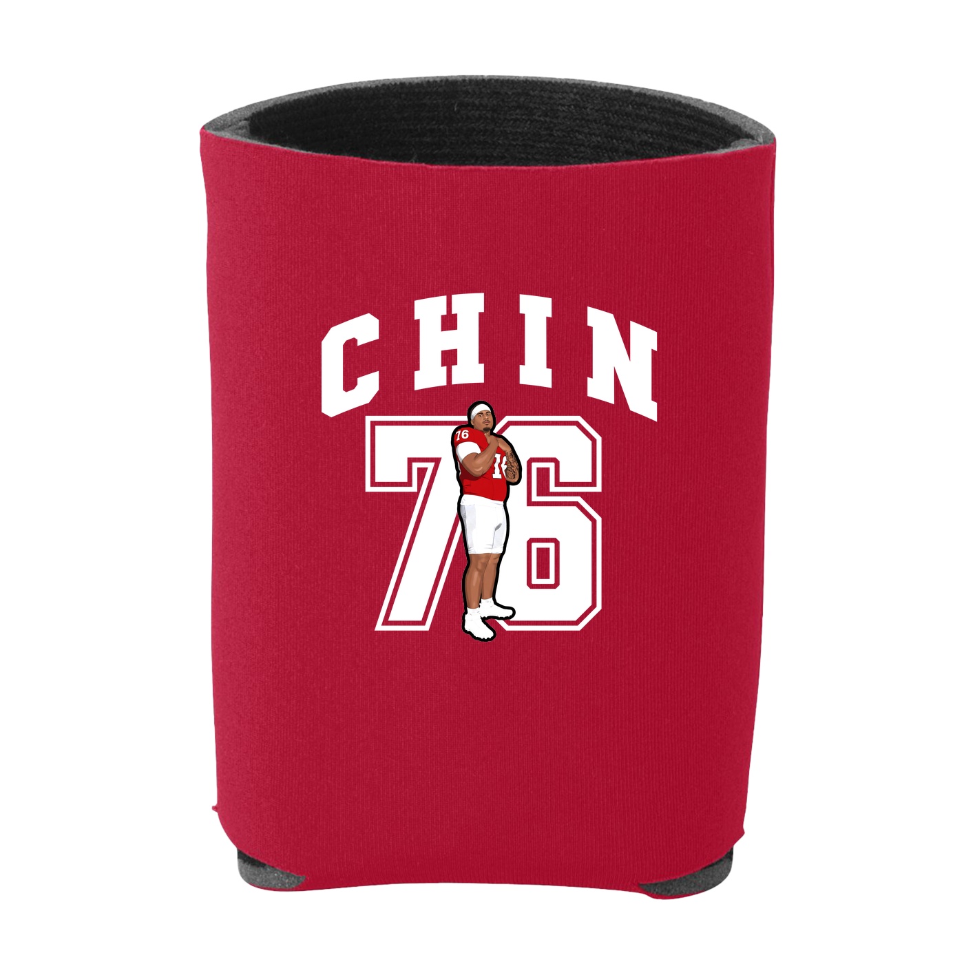 Can Holder — Number in Red