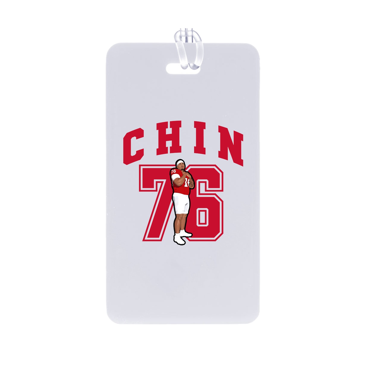 Bag Tag — Number in Classic