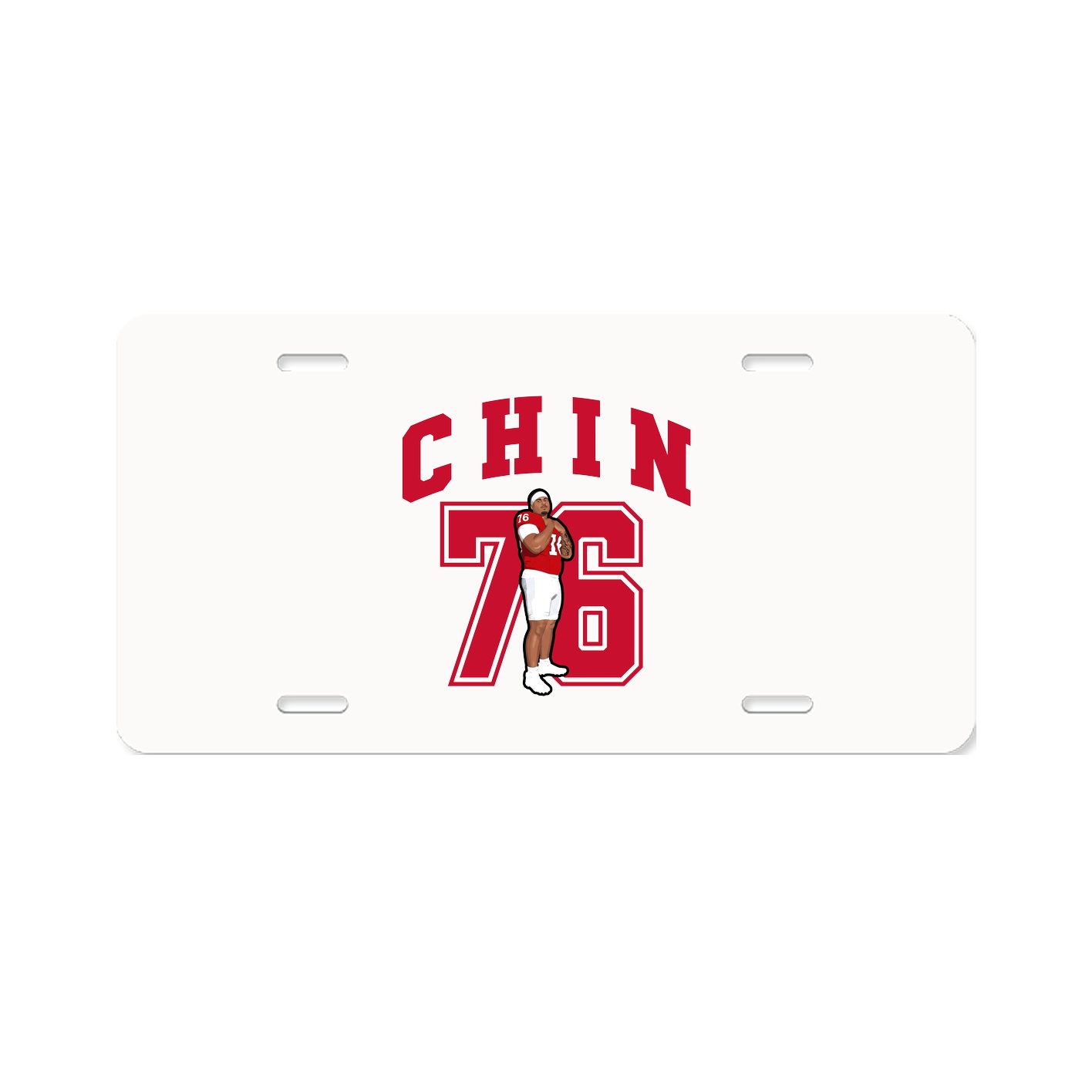 License Plate — Number in Classic