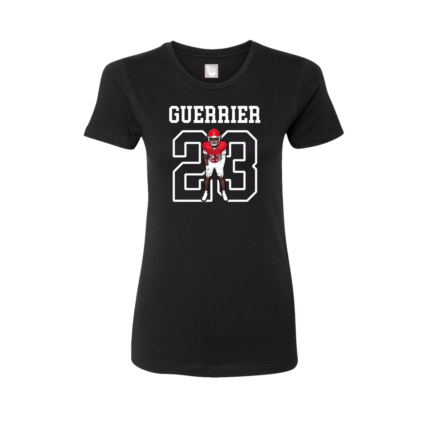 Fitted Women's Tee — Shirsey in Black