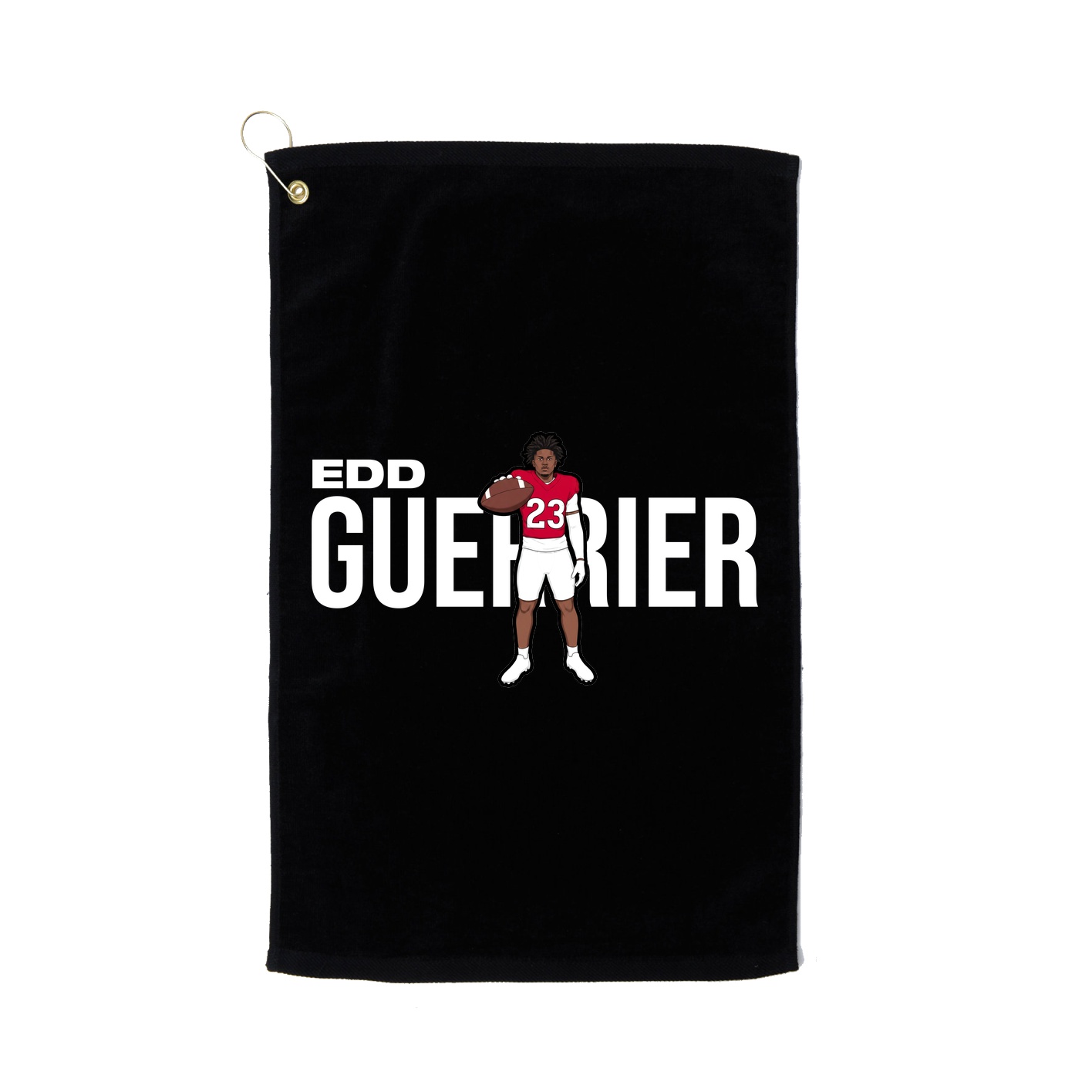 Golf Towel — Player Name in Black