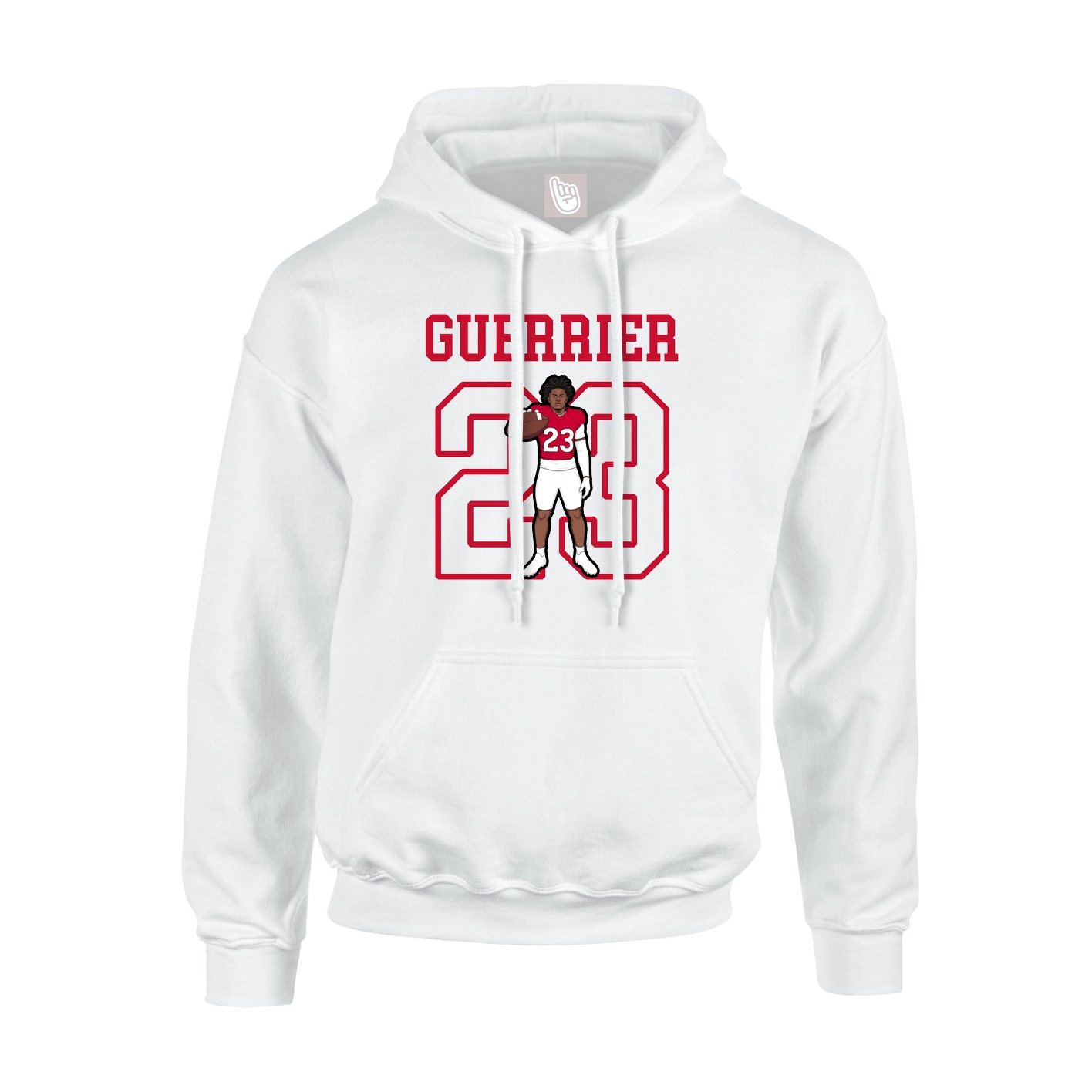 Youth Hoodie — Shirsey in White