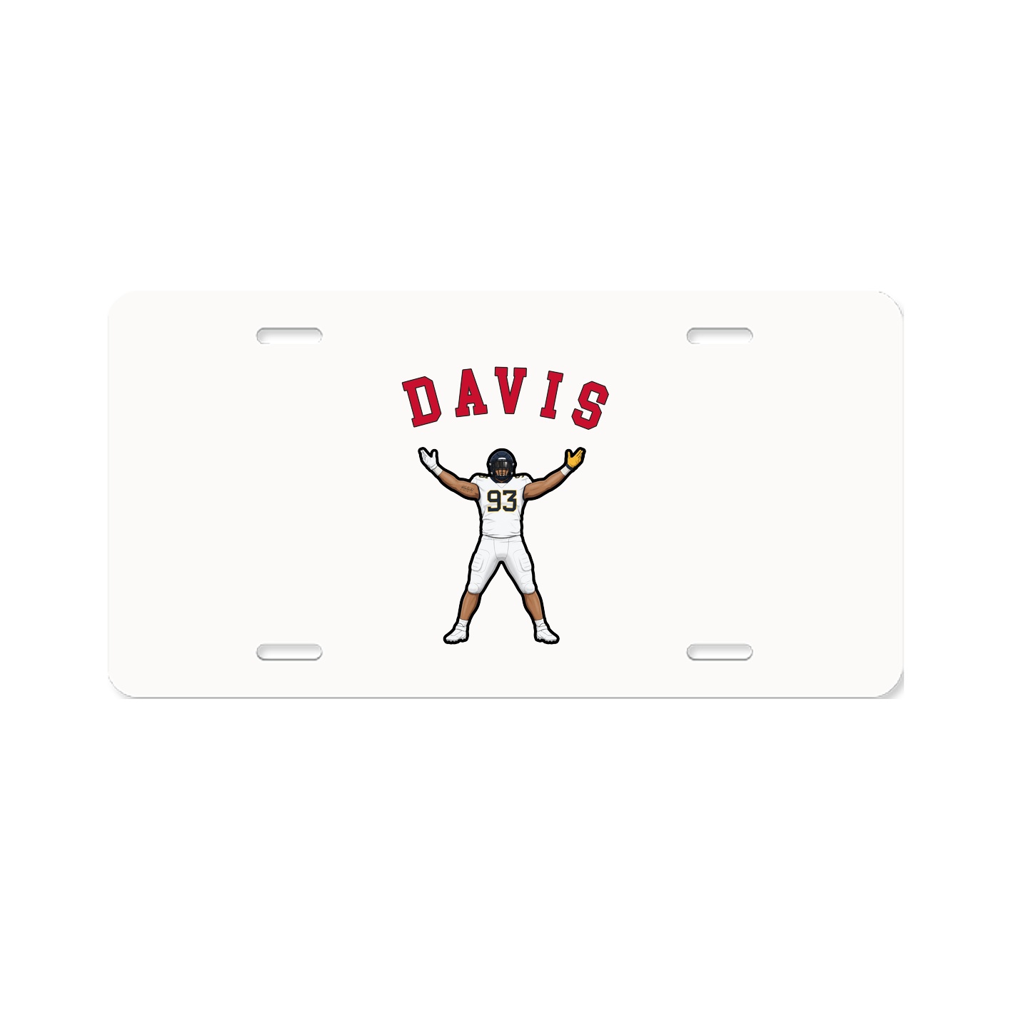 License Plate — Shirsey Arch in Classic