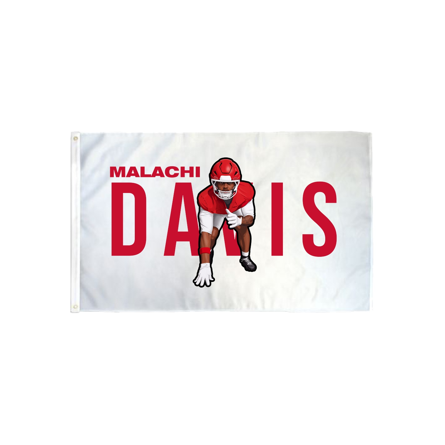 3x5 Flag — Player Name in Classic