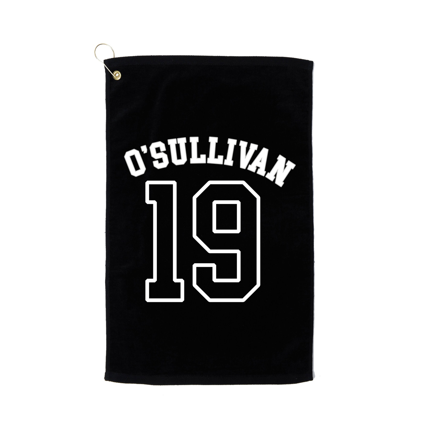 Golf Towel — Shirsey Arch in Black