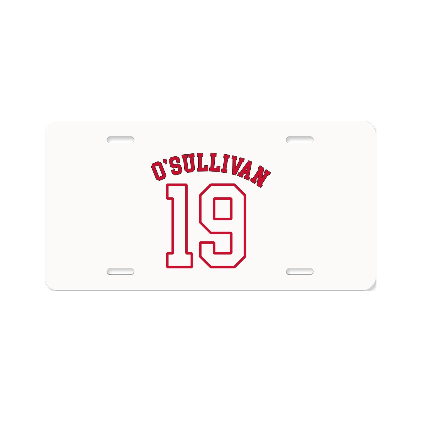 License Plate — Shirsey Arch in Classic