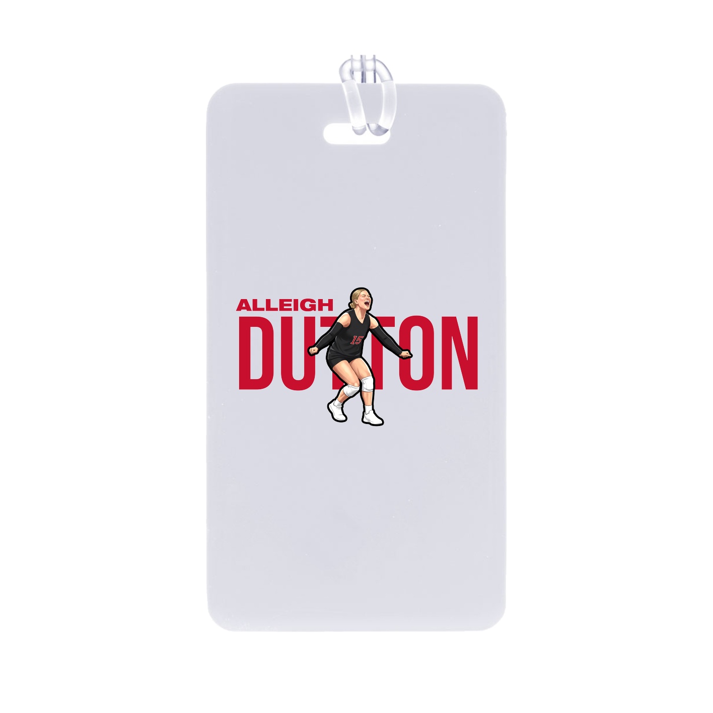 Bag Tag — Player Name in Classic
