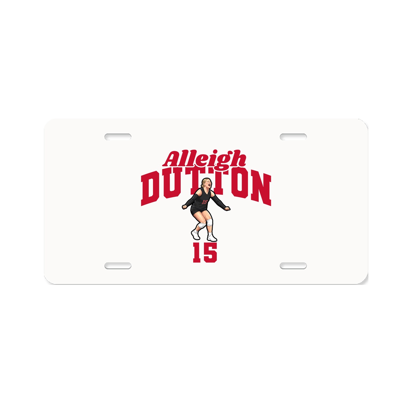License Plate — Signature Arch in Classic