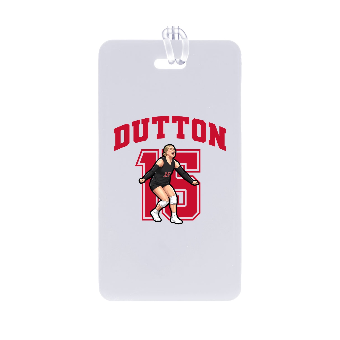 Bag Tag — Number in Classic