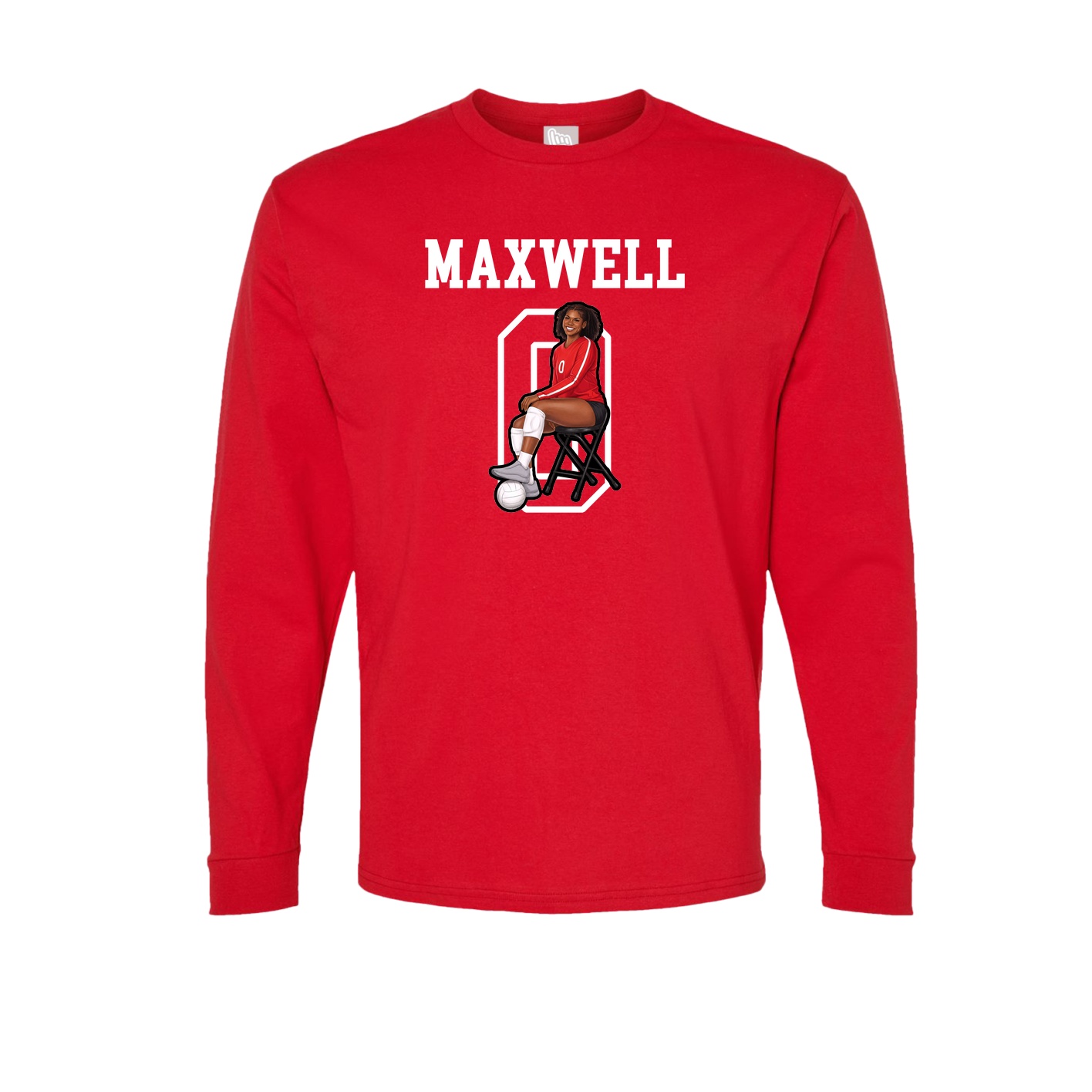 Long Sleeve Tee — Shirsey in Red