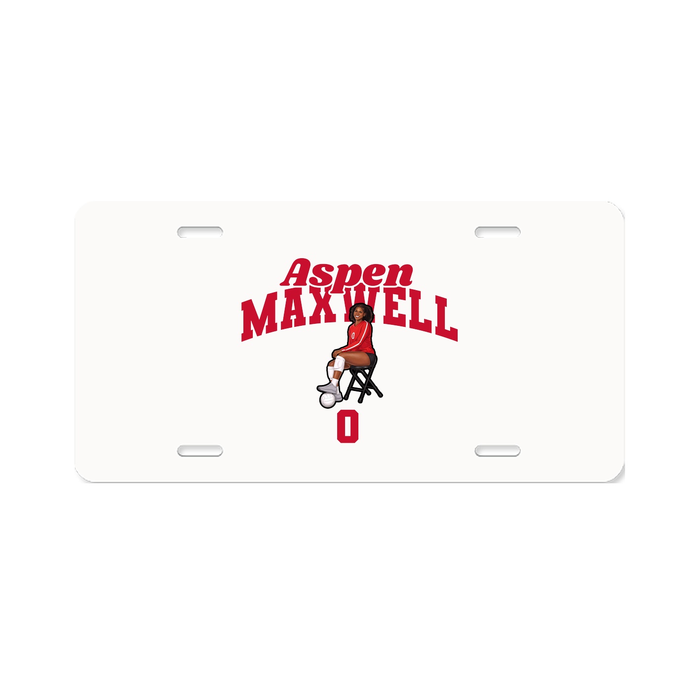 License Plate — Signature Arch in Classic