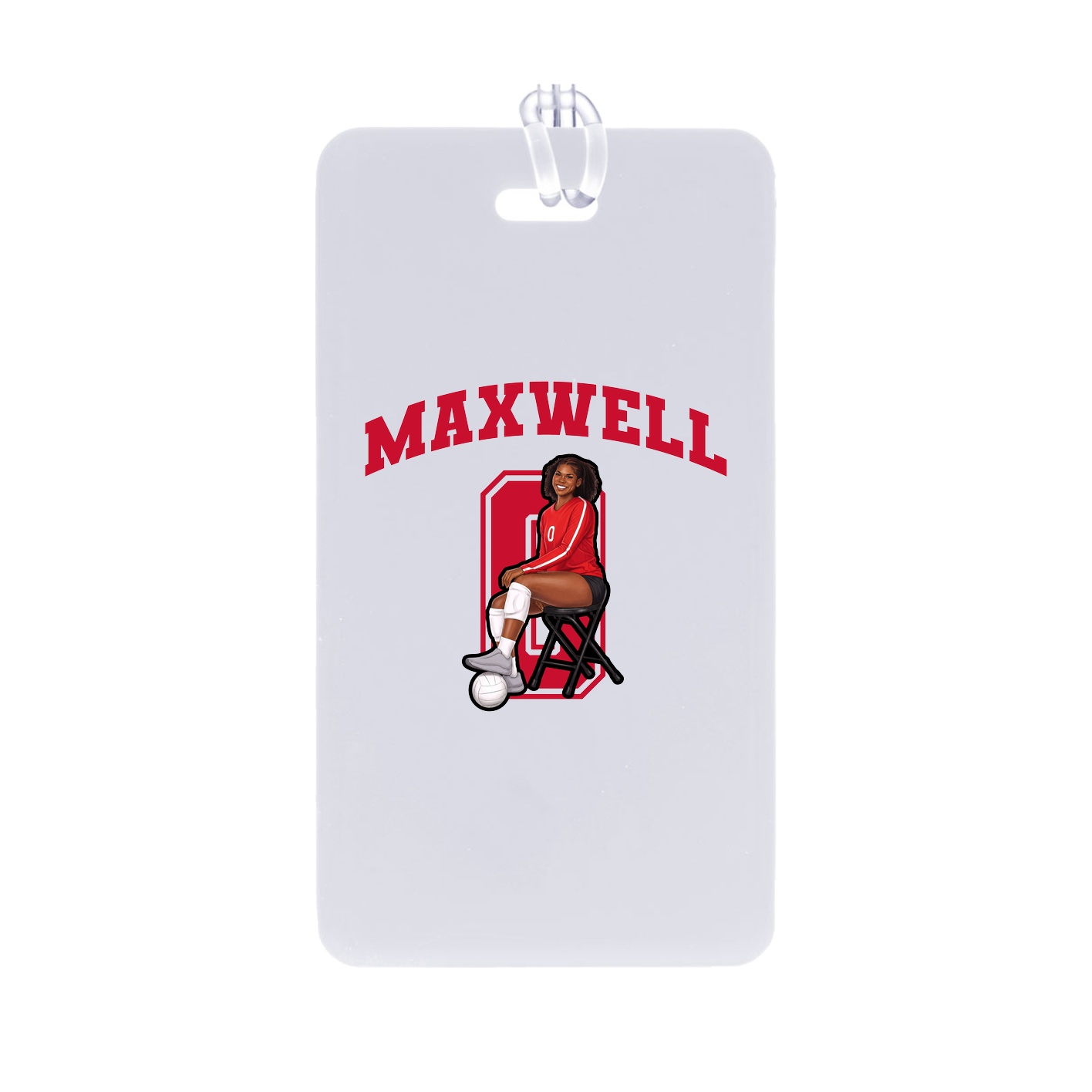 Bag Tag — Number in Classic
