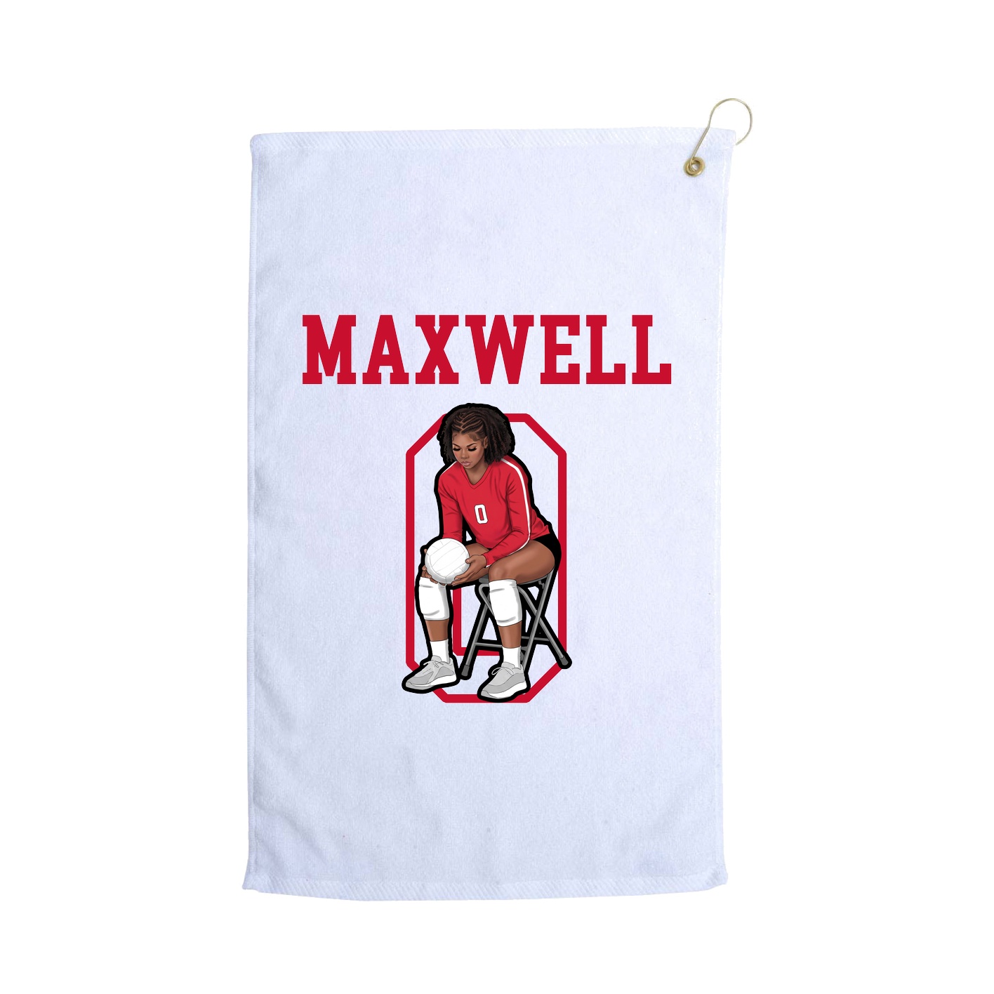 Golf Towel — Shirsey in White