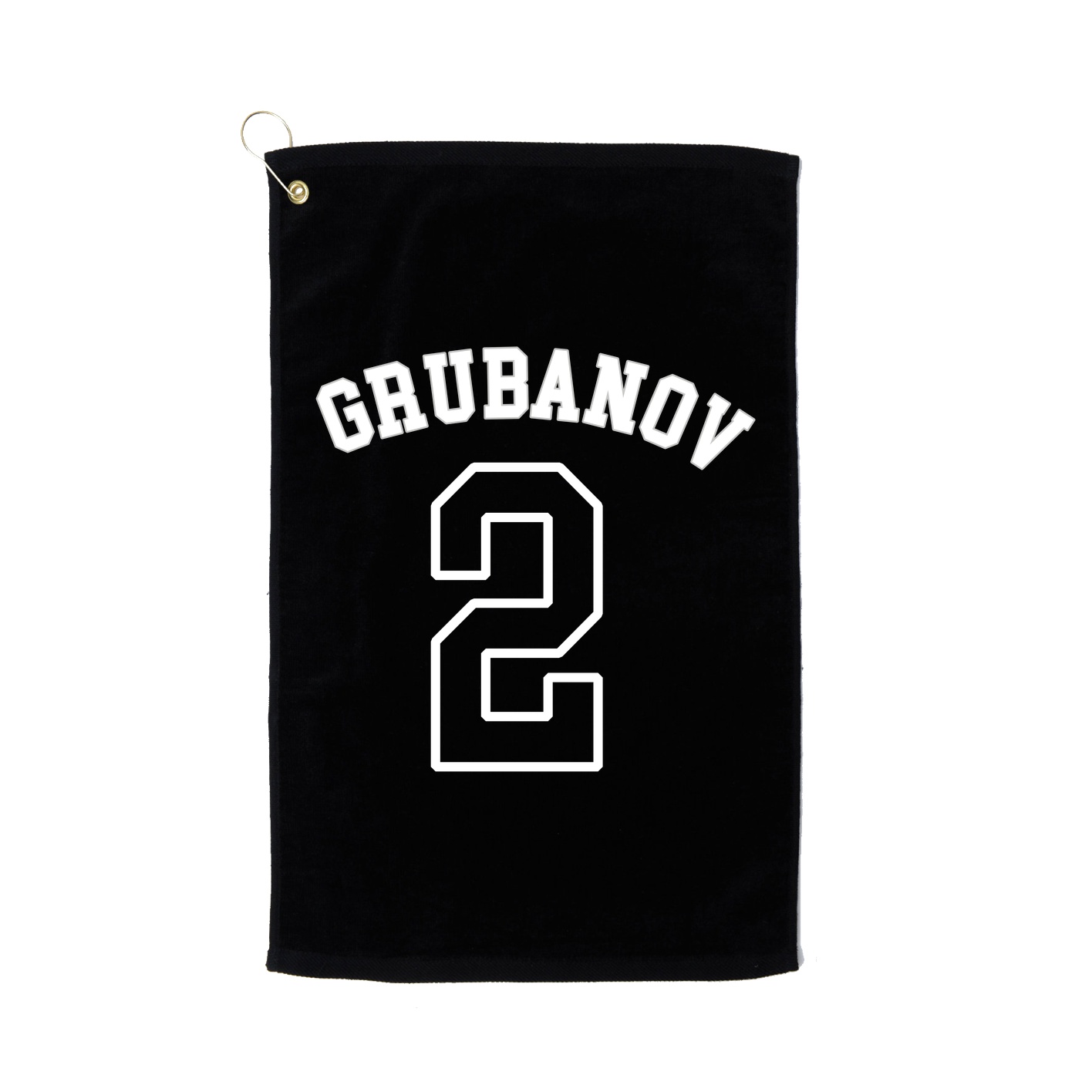 Golf Towel — Shirsey Arch in Black