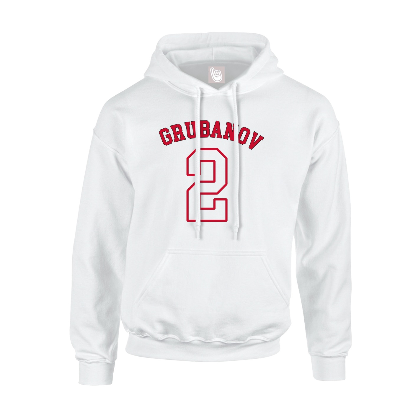 Hoodie — Shirsey Arch in White