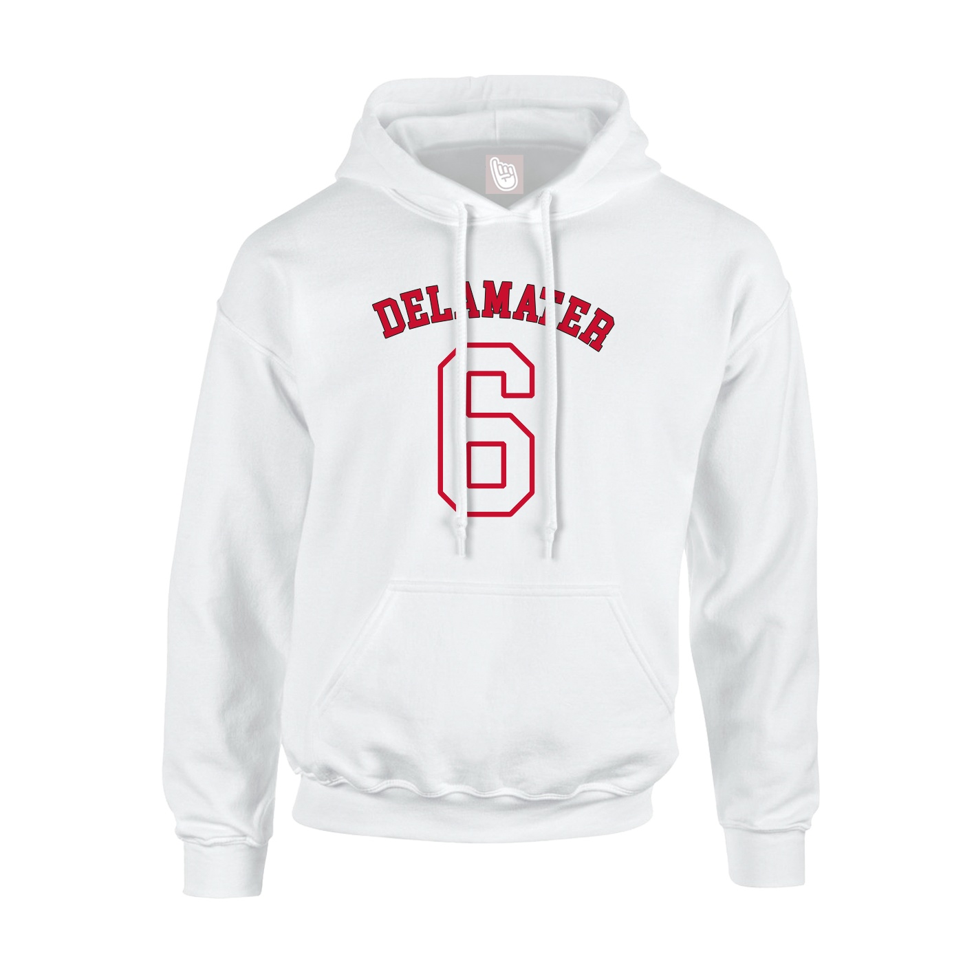 Hoodie — Shirsey Arch in White