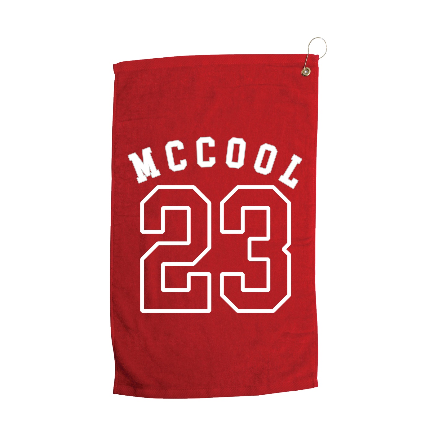 Golf Towel — Shirsey Arch in Red
