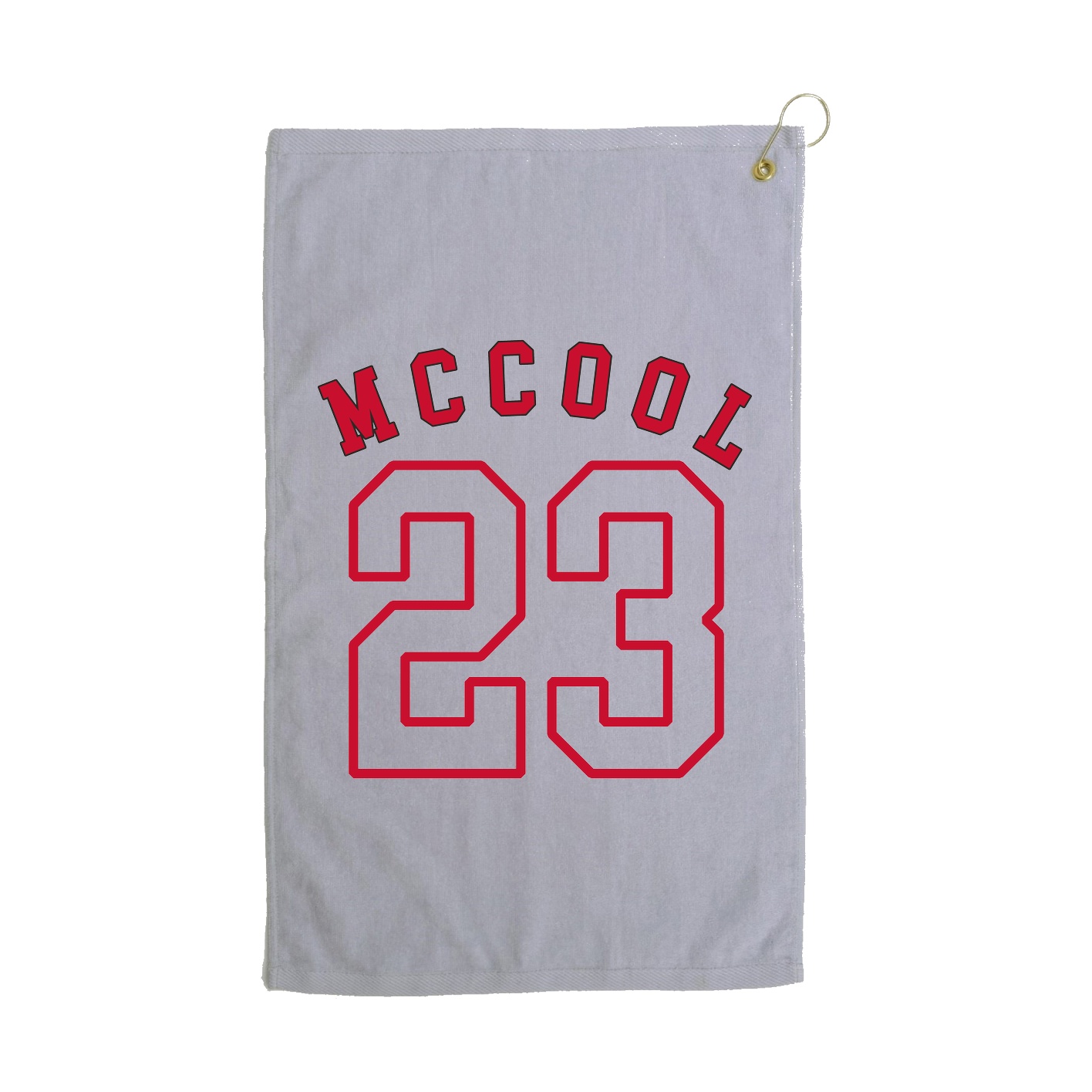 Golf Towel — Shirsey Arch in Grey
