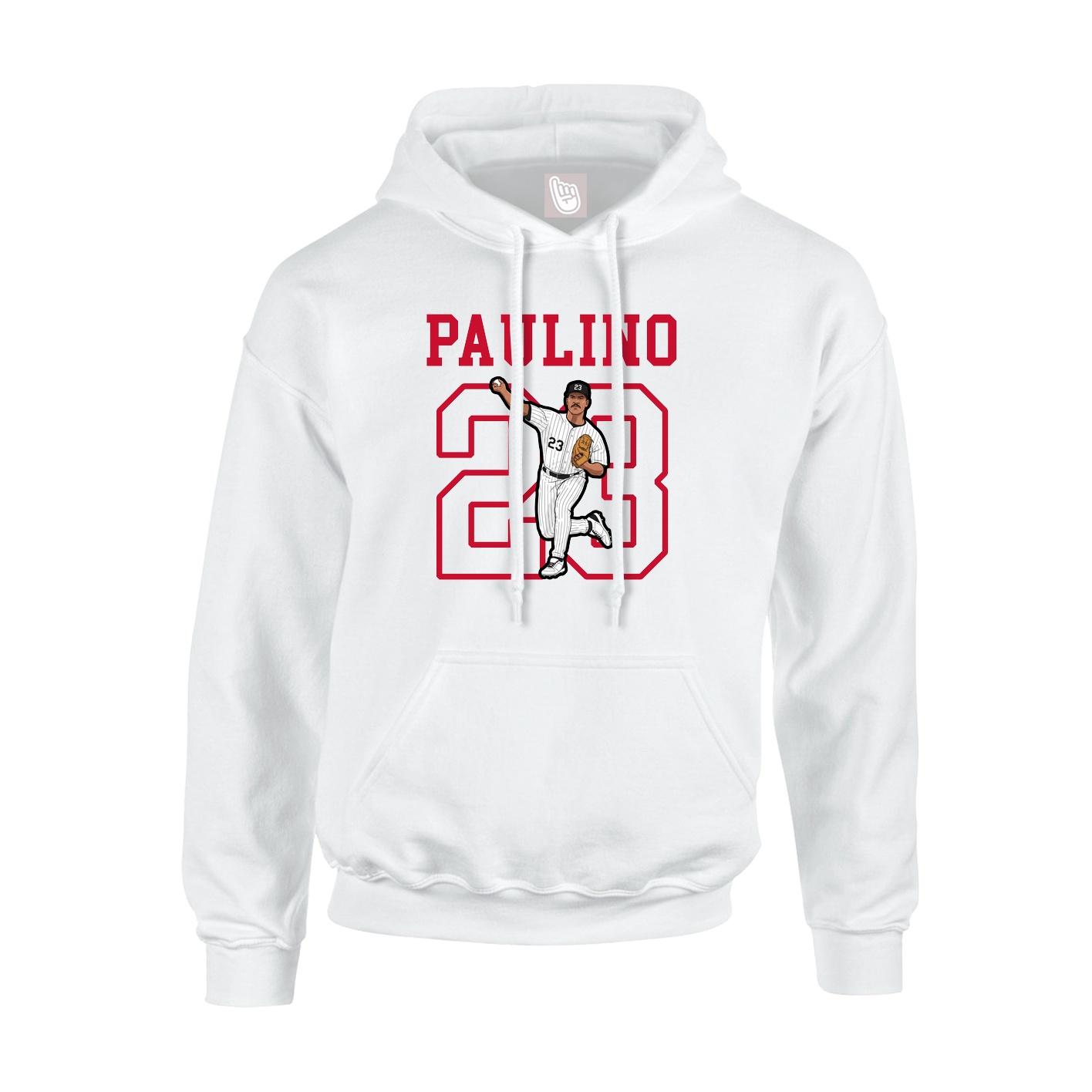 Hoodie — Shirsey in White